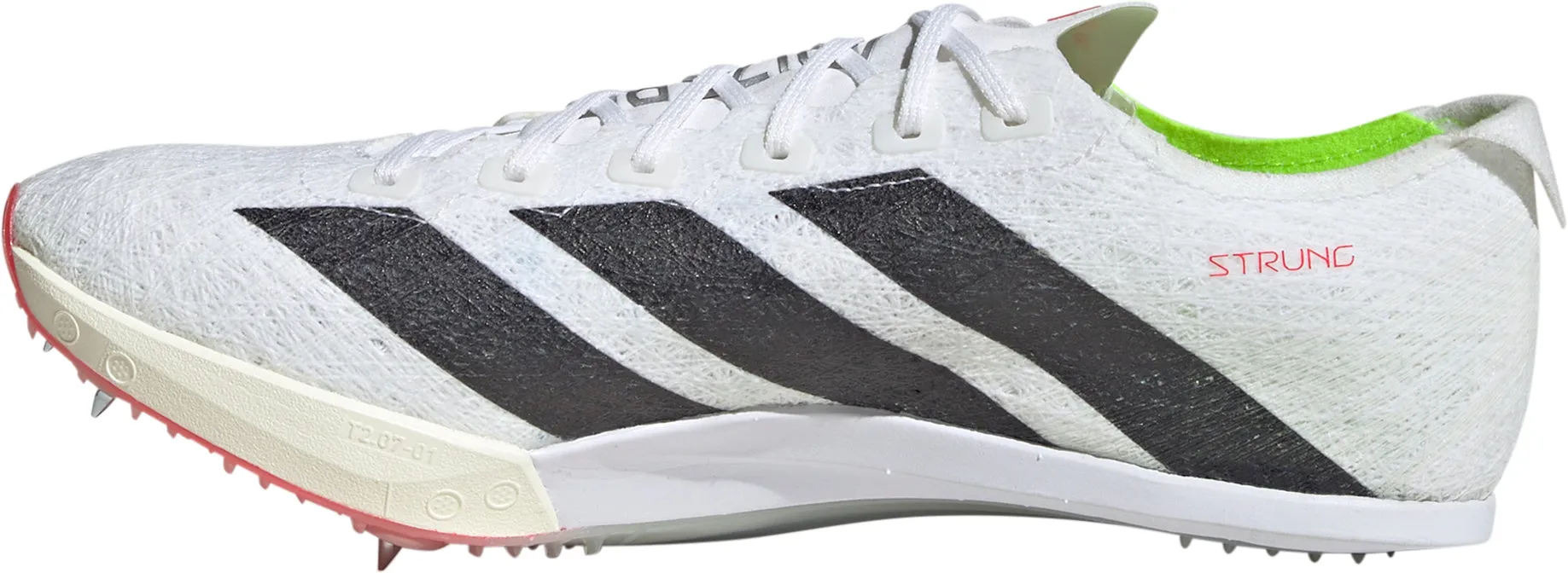 Chaussures Adidas pour hommes Adidas Adizero Prime SP 3 Strung Pointes de course - Blanc