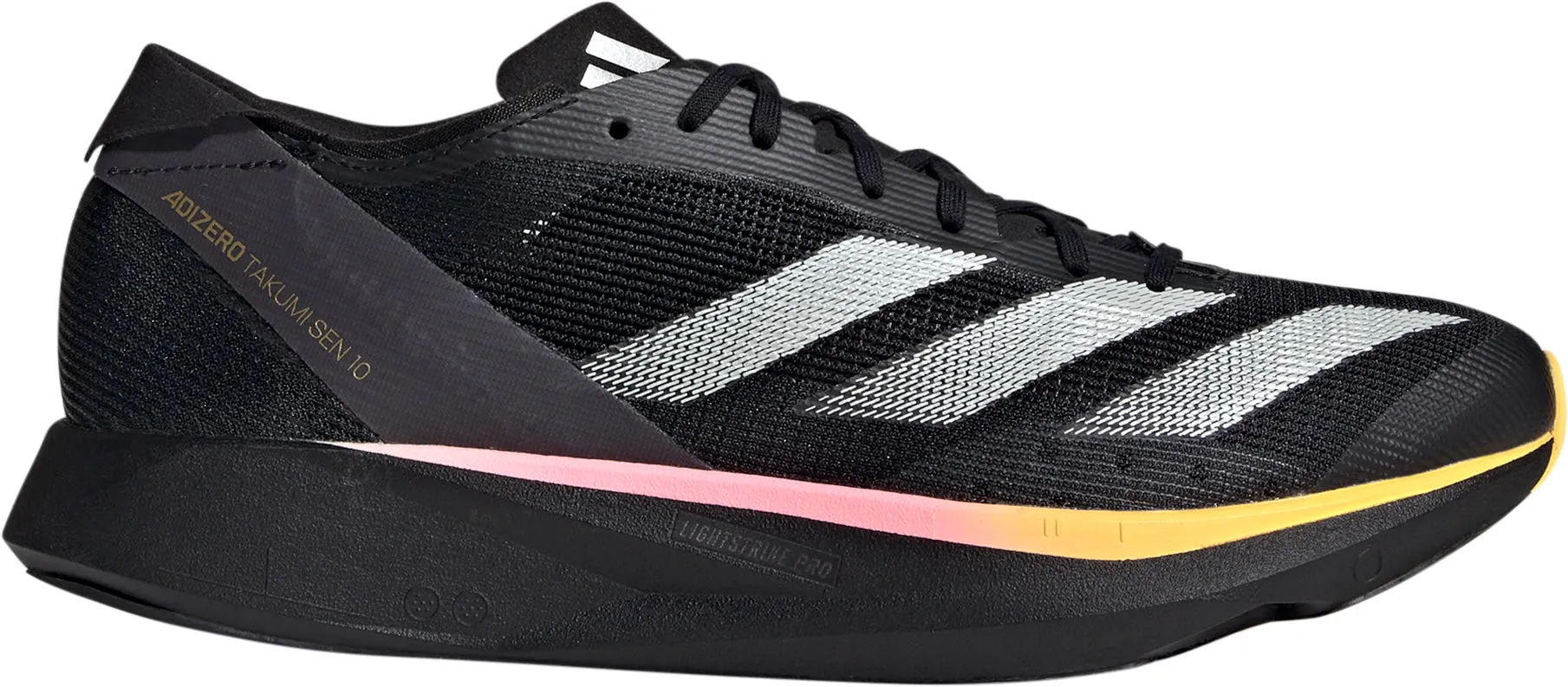 Chaussures Adidas Homme Chaussures de course Adizero Takumi Sen 10 pour hommes - Noir