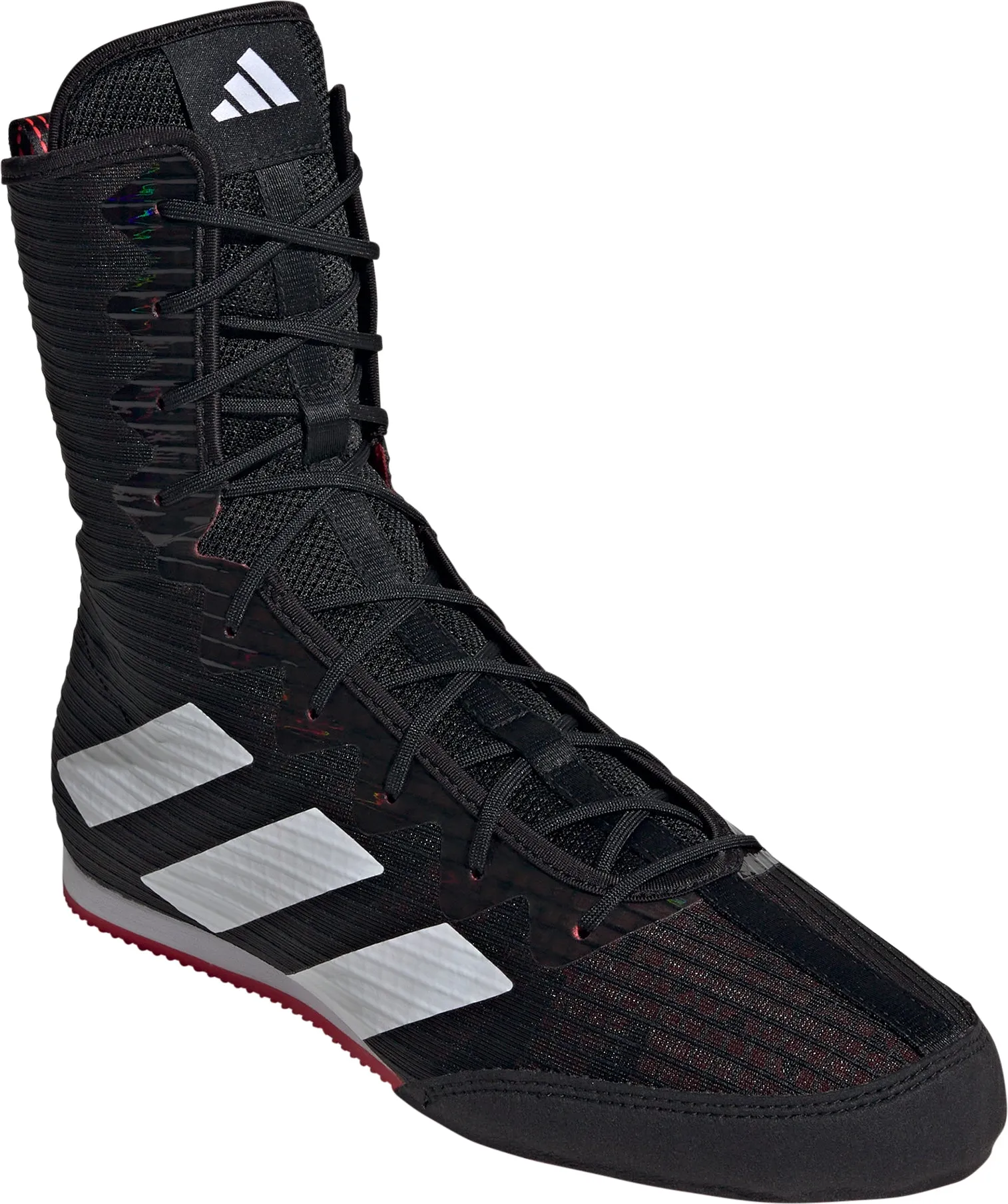 Chaussures Adidas Homme Chaussures de boxe Adidas Box Hog 4 pour hommes - Noir