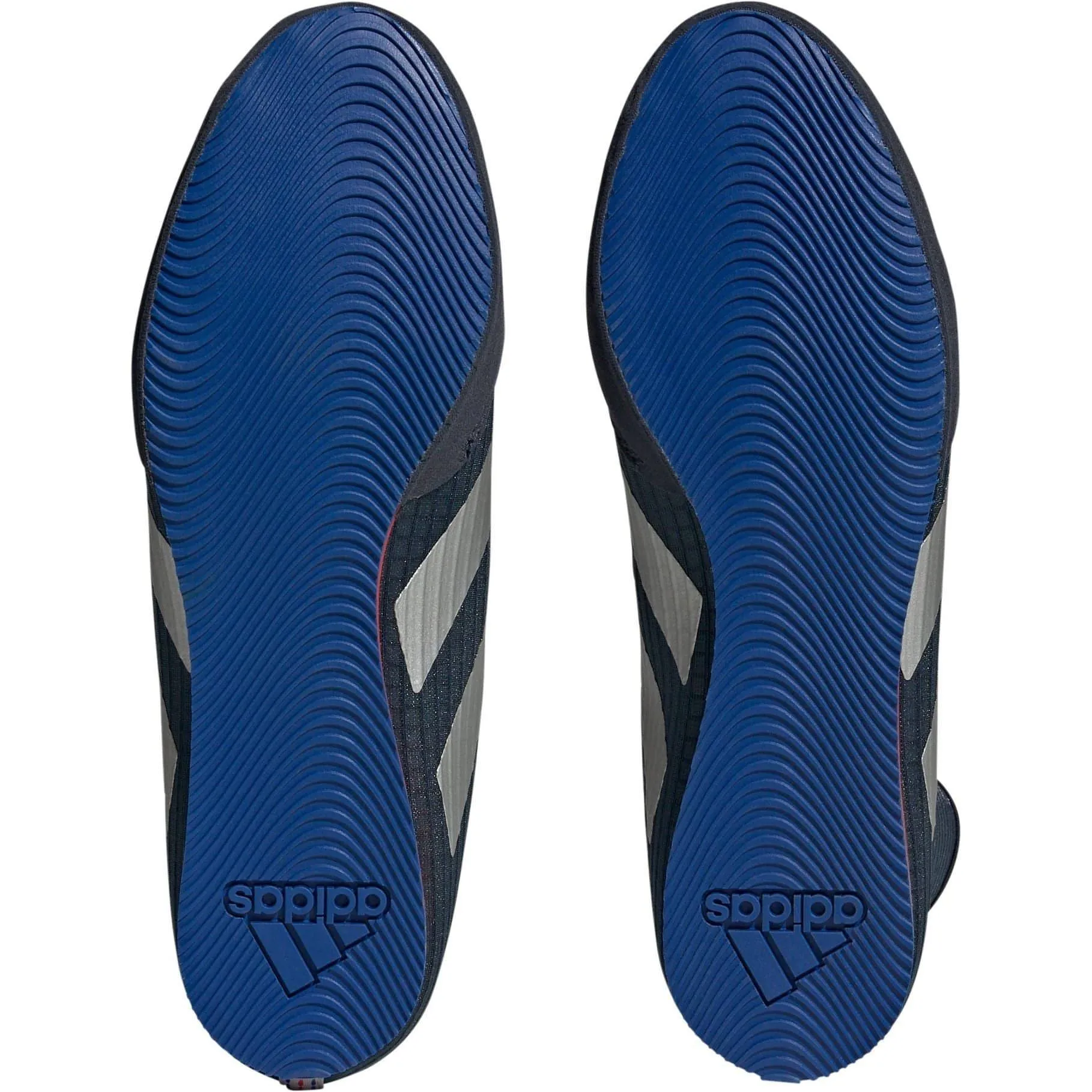 Chaussures Adidas Homme Chaussures de boxe Adidas Box Hog 4 pour hommes - Marine