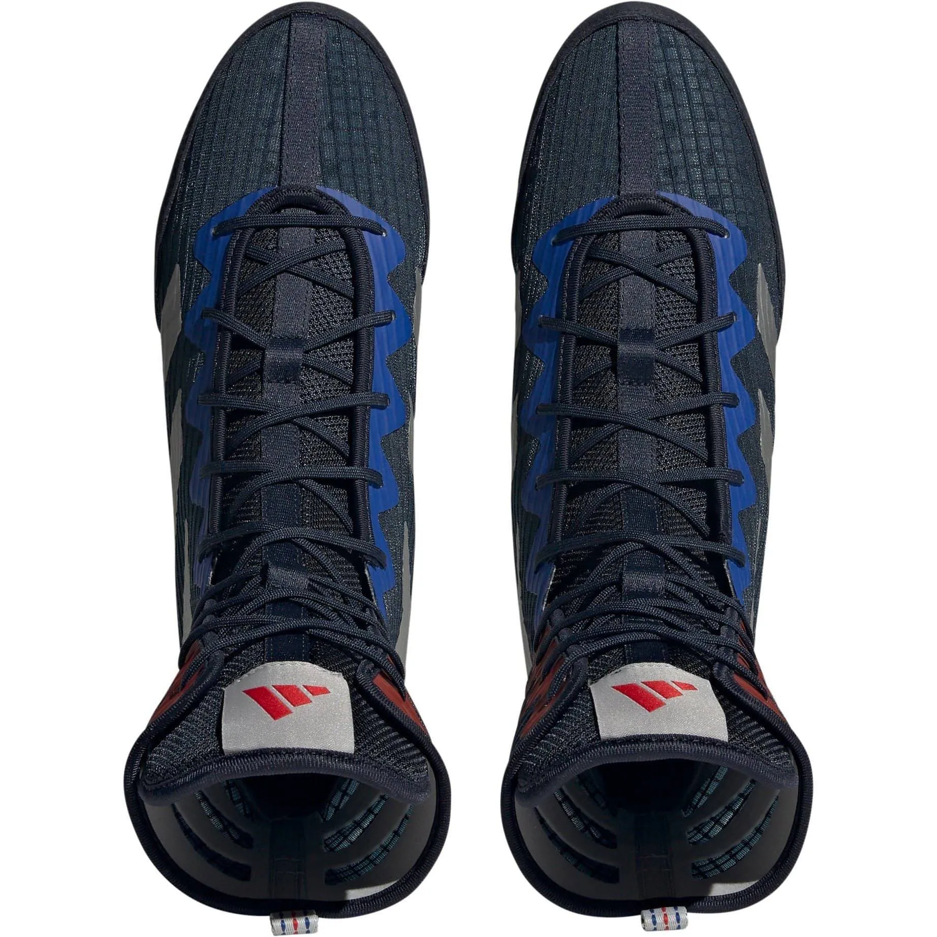 Chaussures Adidas Homme Chaussures de boxe Adidas Box Hog 4 pour hommes - Marine