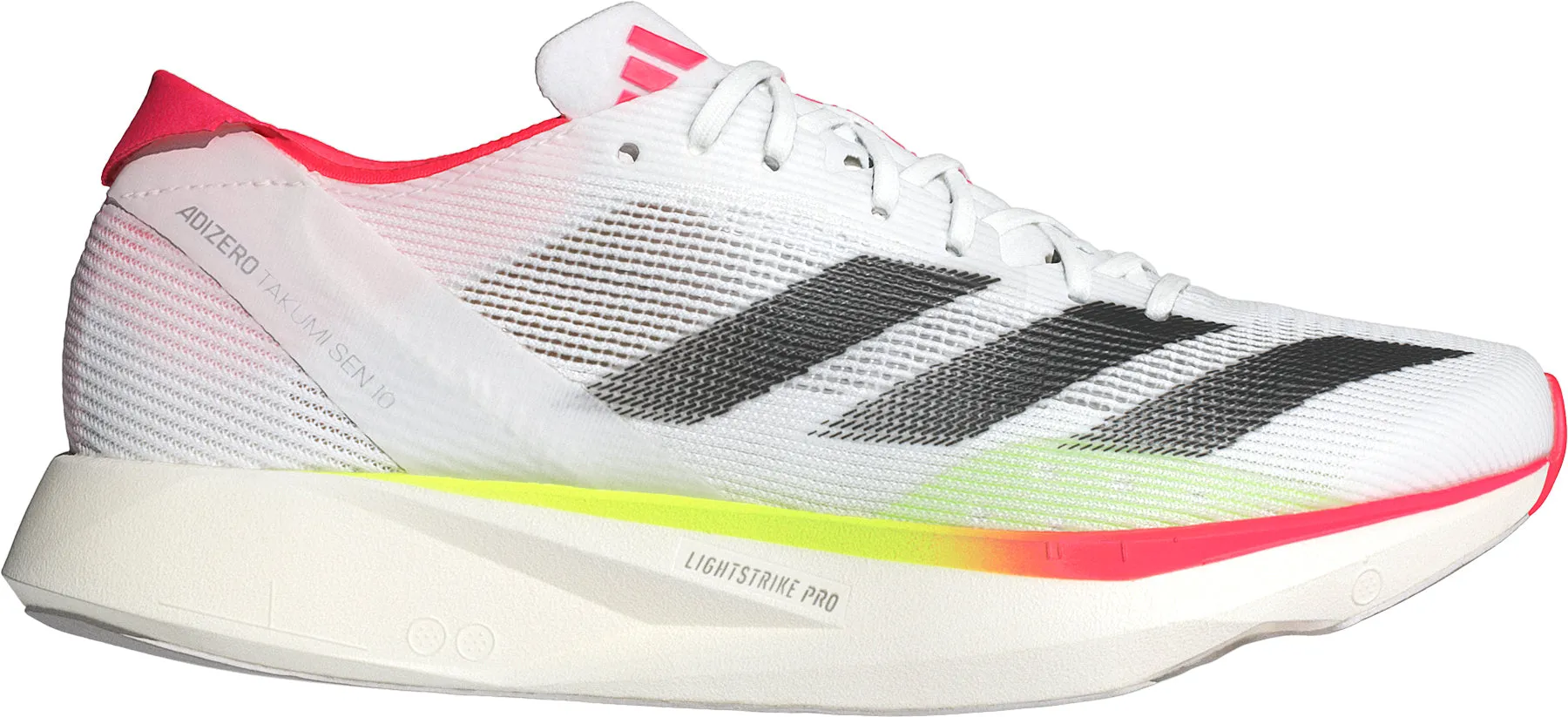 Chaussures Adidas Femme adidas Adizero Takumi Sen 10 Chaussures de Course pour Femmes - Blanc