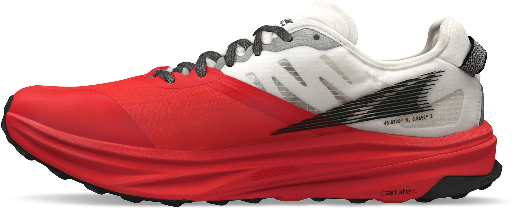 Chaussures de trail Altra Mont Blanc Carbon pour femmes - Blanc