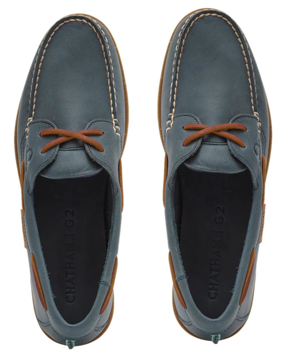 Chaussures Chatham Chatham Hommes Java II G2 en Cuir Premium Écologique Mocassins de Pont