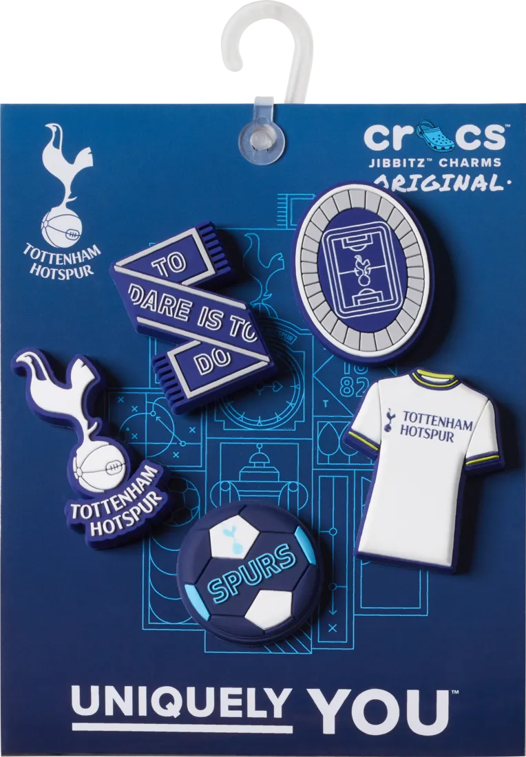 Chaussures Crocs Jibbitz™ Tottenham FC Pack de 5