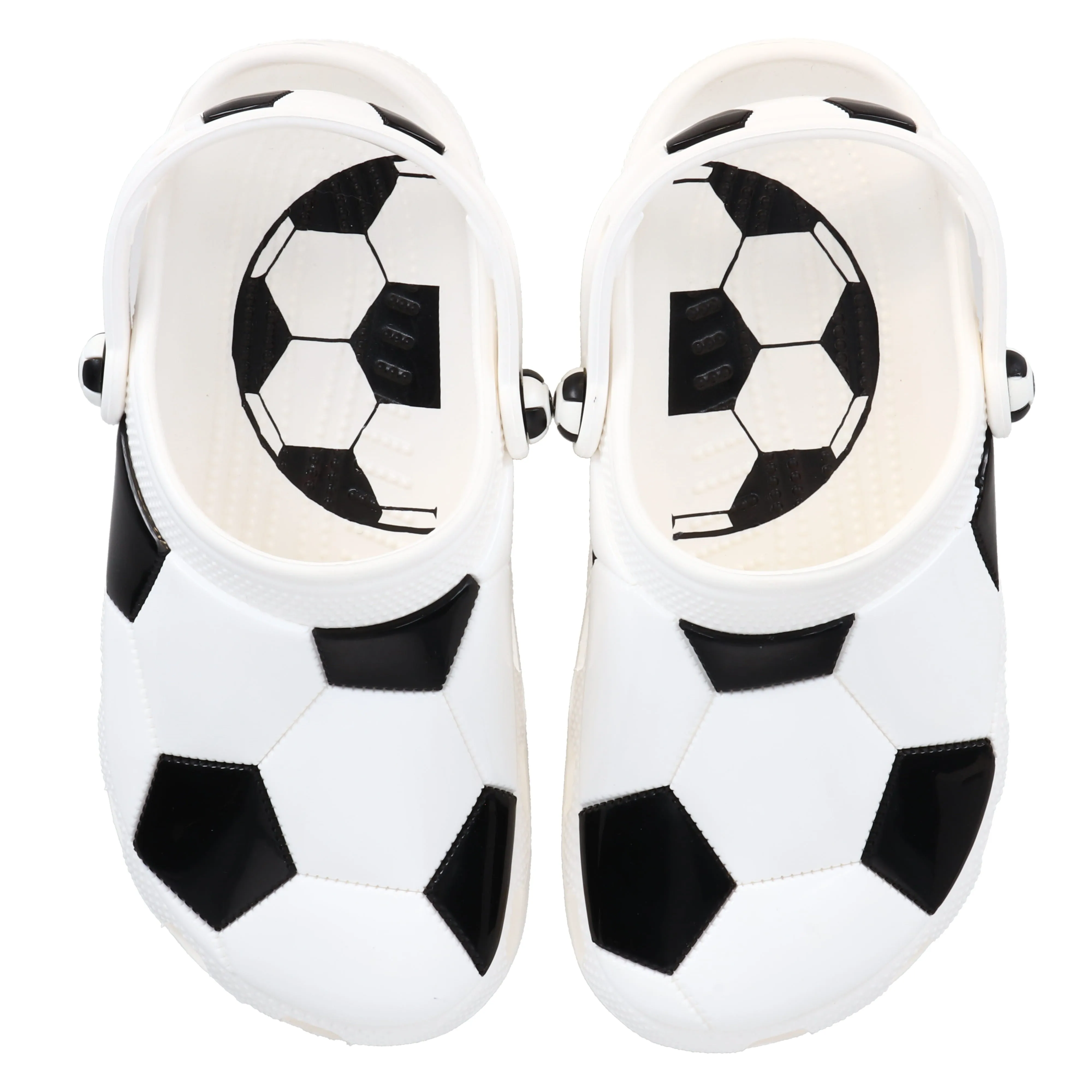 Crocs Chaussures pour Enfants Sabot Ballon de Football
