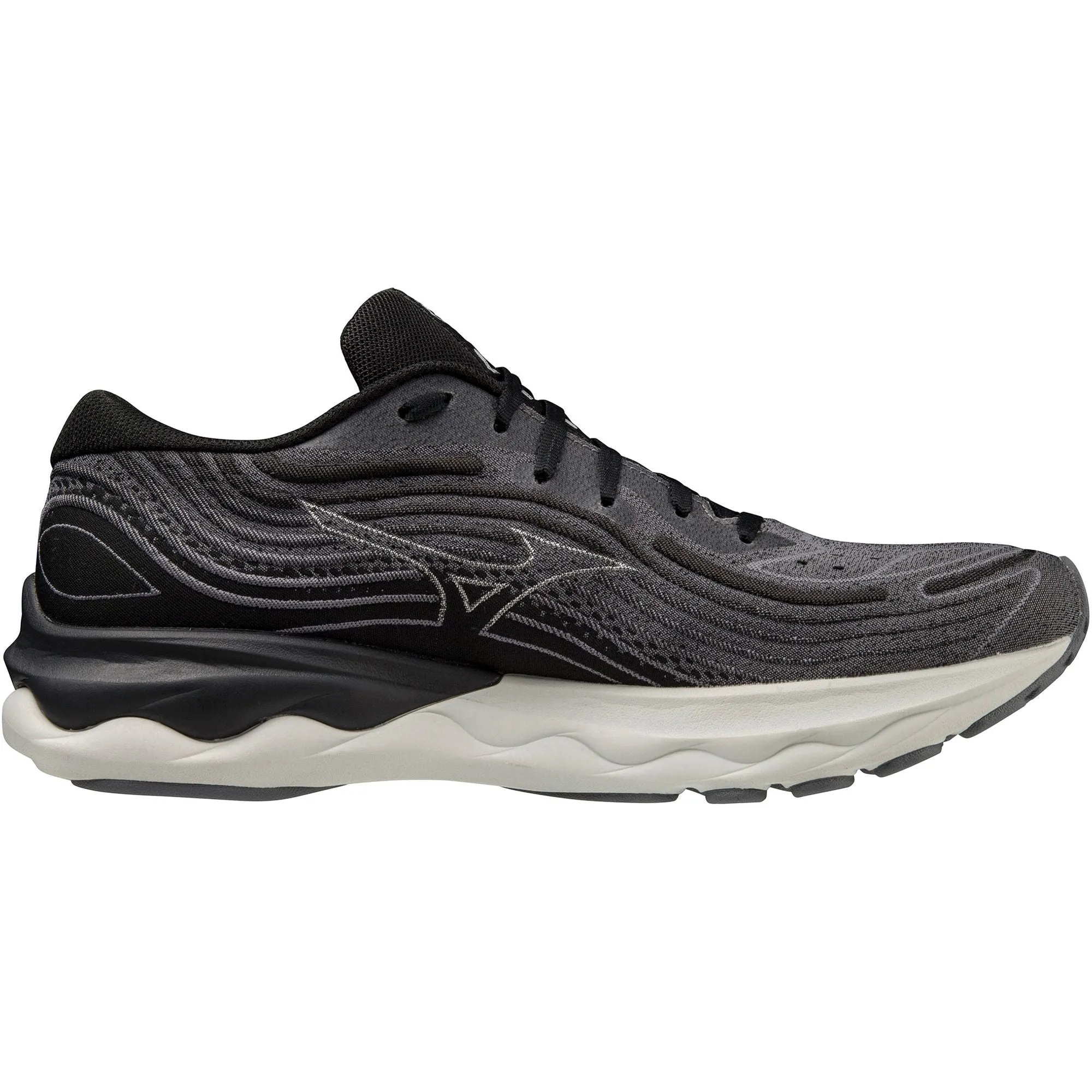 Chaussures de course Mizuno Wave Skyrise 4 pour hommes - Gris