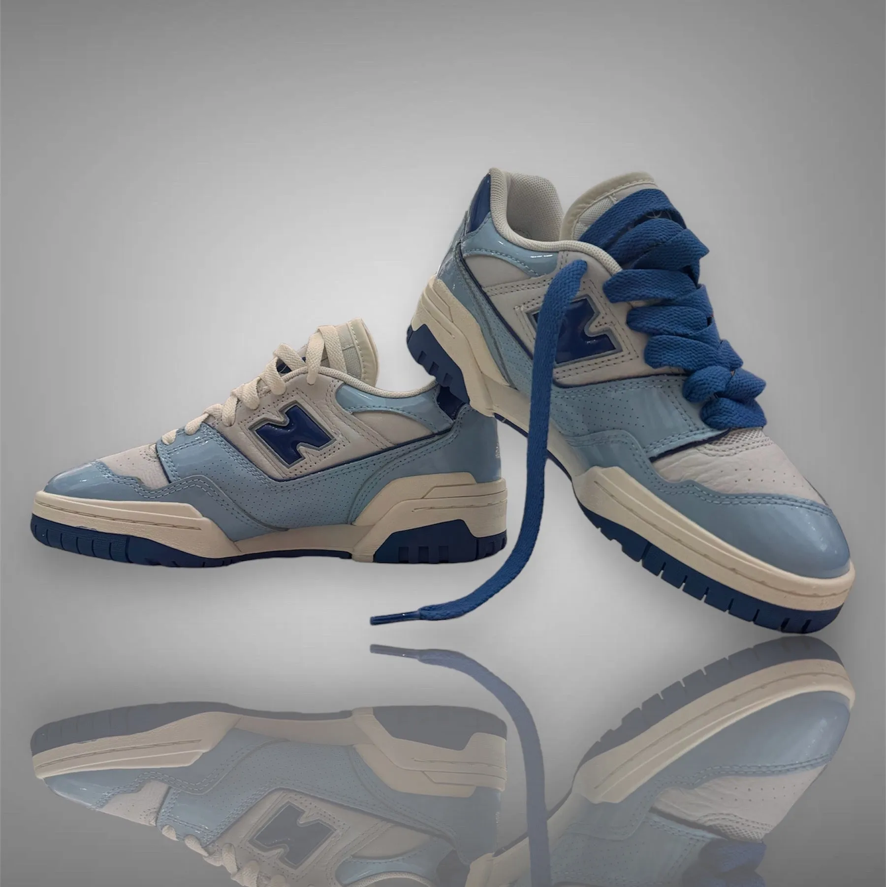 Chaussures New Balance New Balance Hommes BB550yke blanc bleu
