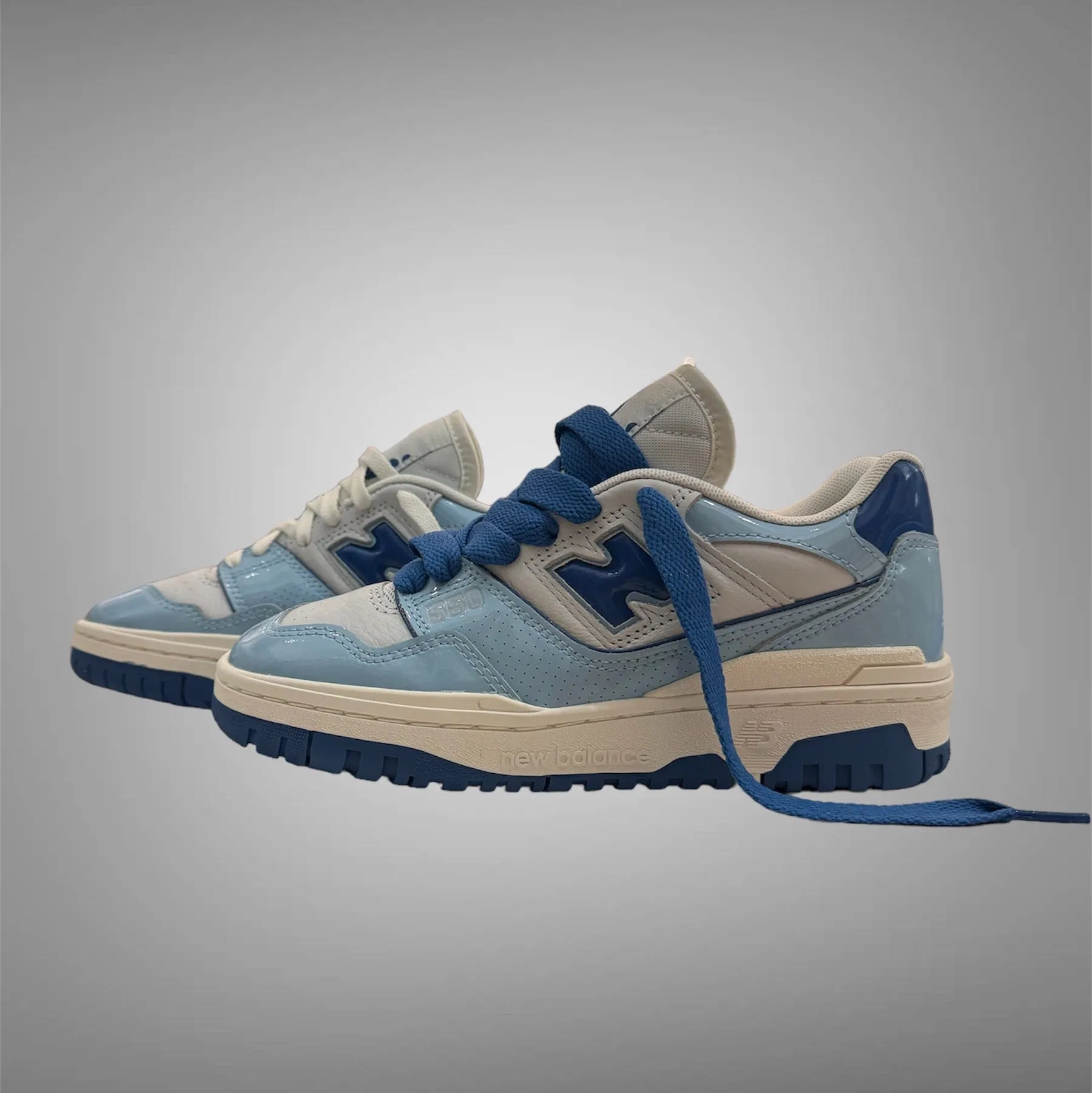 Chaussures New Balance New Balance Hommes BB550yke blanc bleu