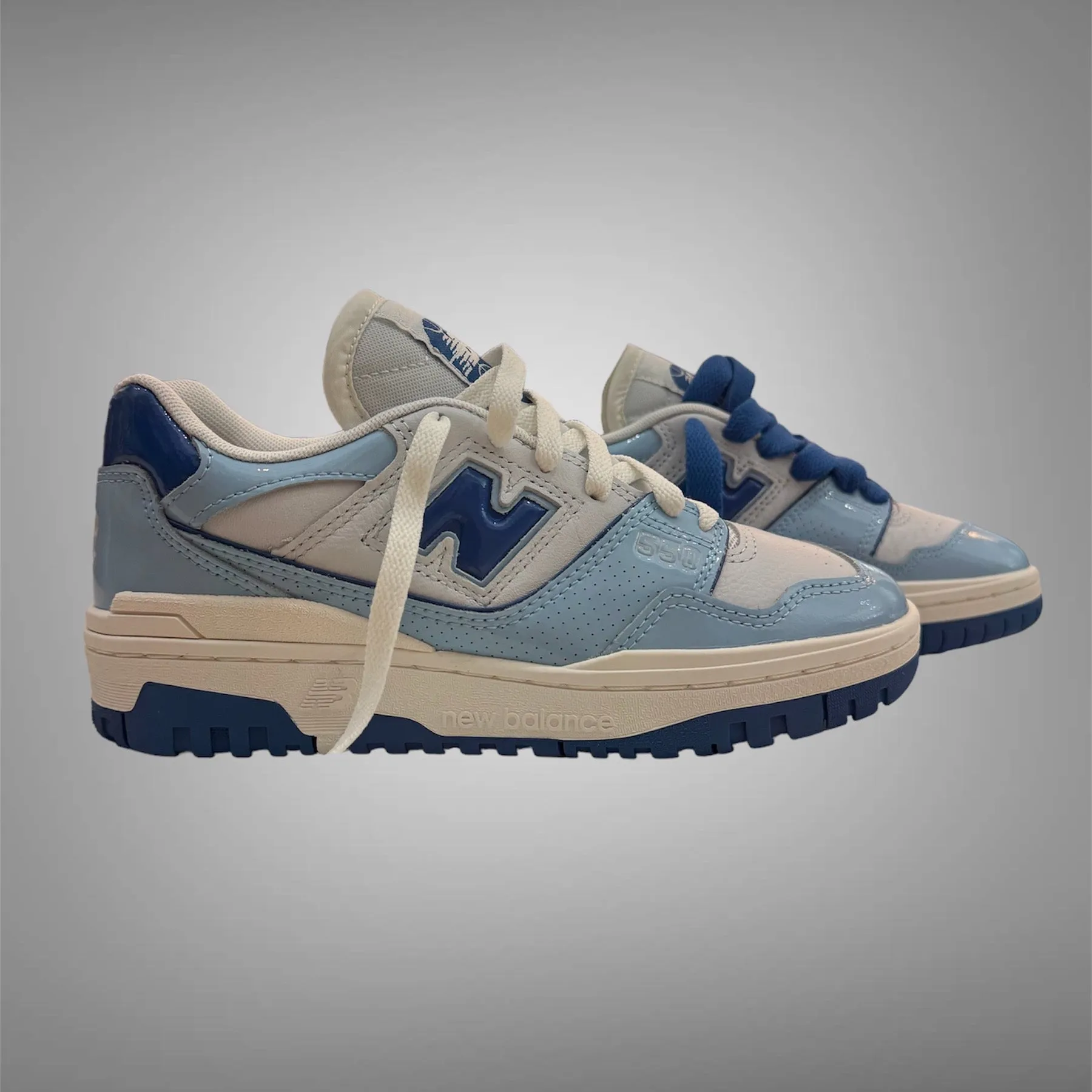 Chaussures New Balance New Balance Hommes BB550yke blanc bleu