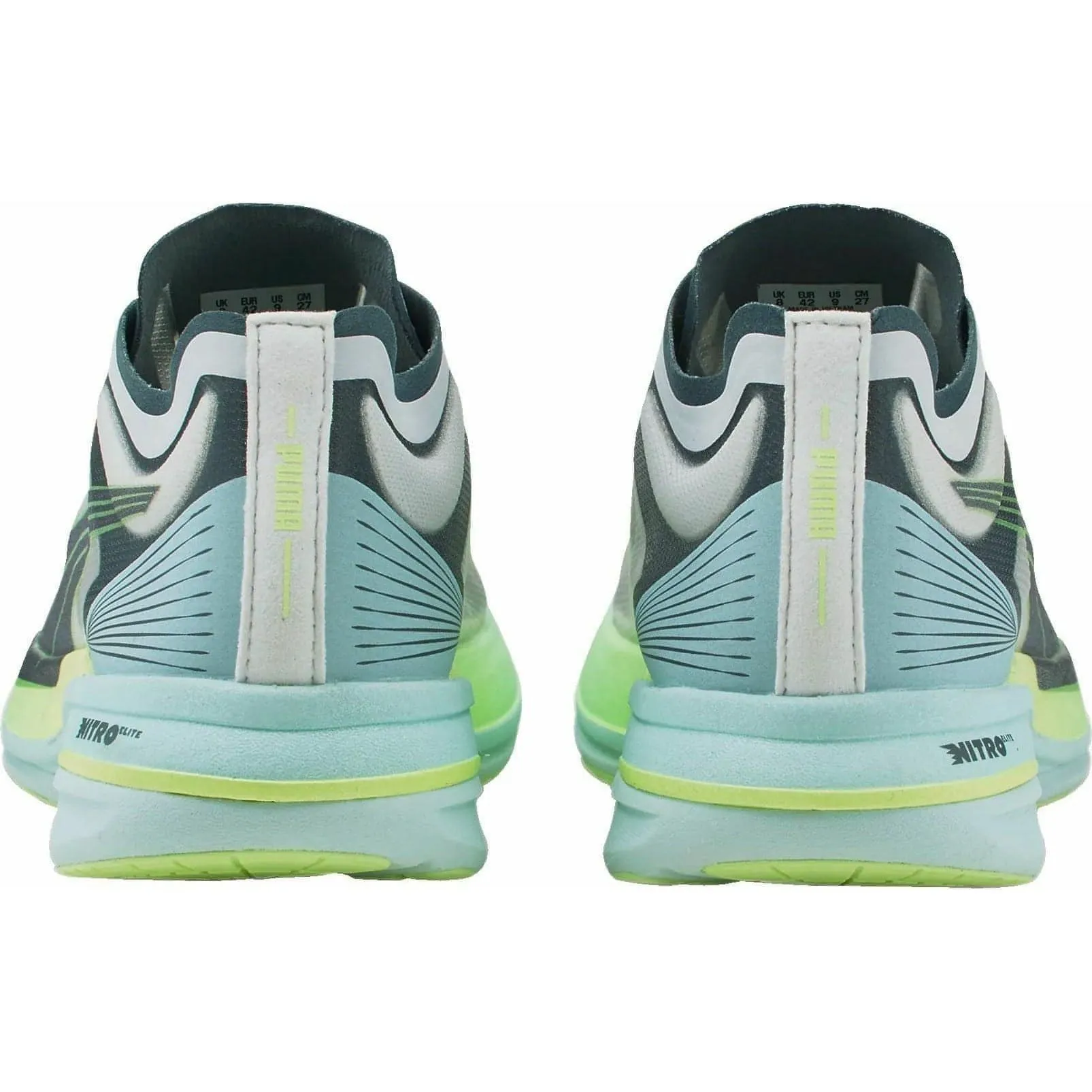Chaussures de course Puma Deviate Nitro Elite Racer pour homme - Blanc