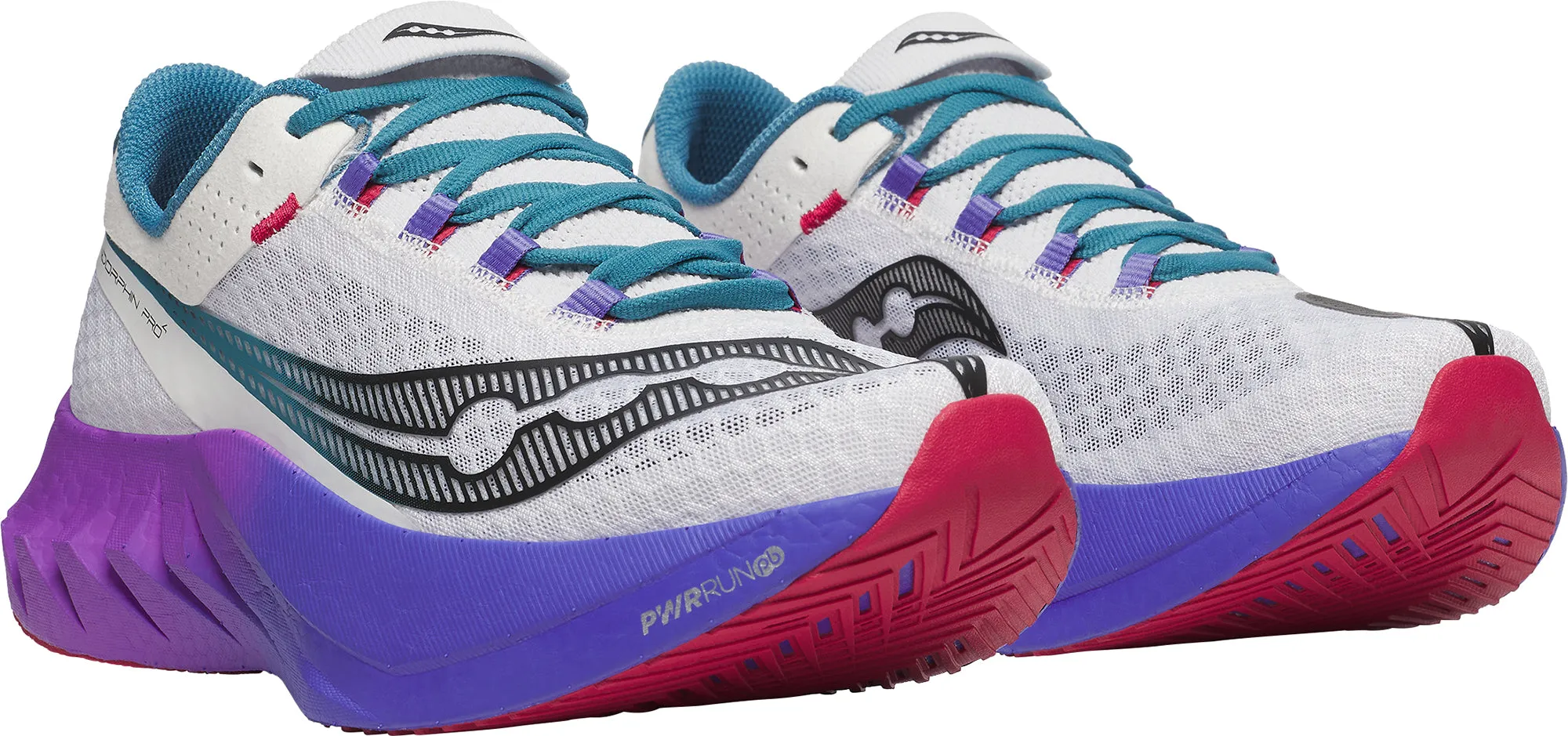 Chaussures de course Saucony Endorphin Pro 4 pour Homme - Blanc