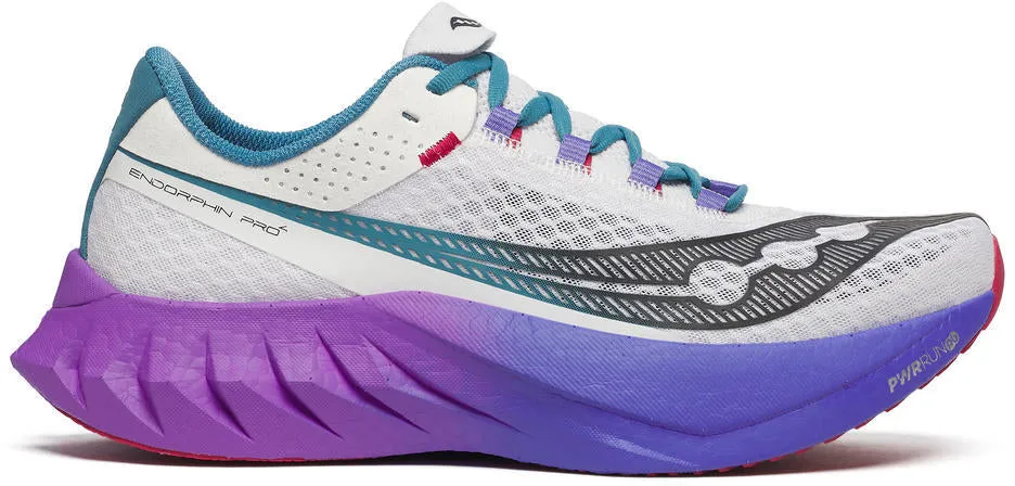 Chaussures de course Saucony Endorphin Pro 4 pour Homme - Blanc