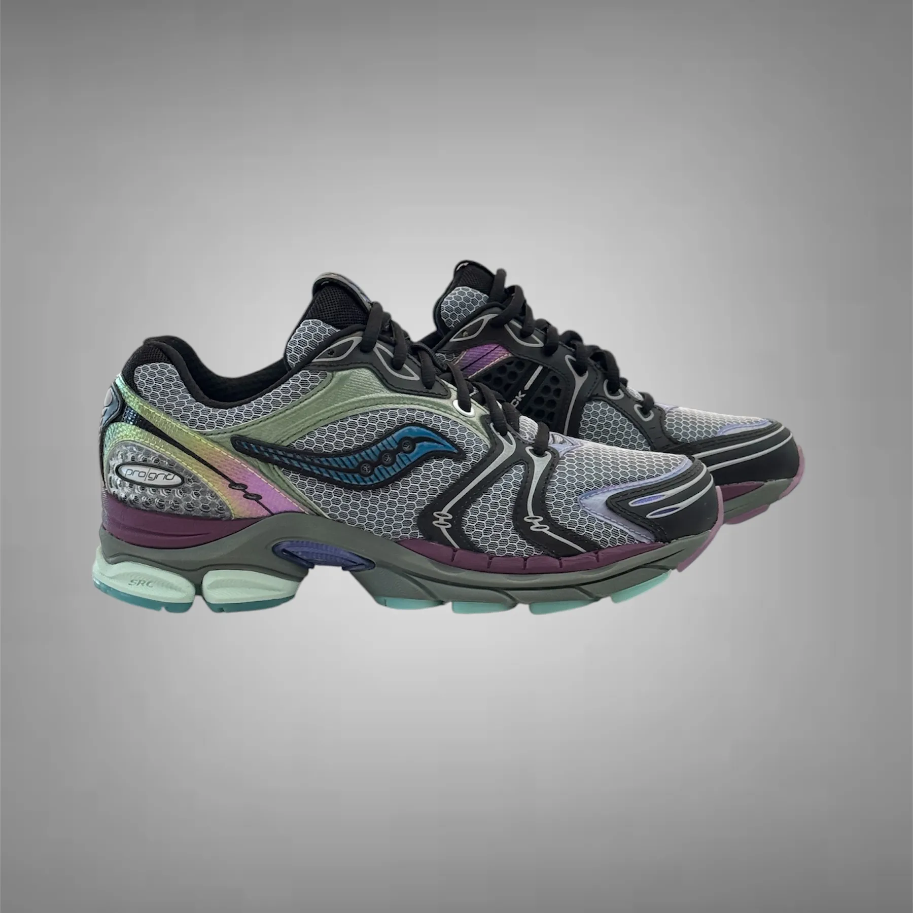 Chaussures Saucony Saucony Hommes Progrid Triumph 4 S70838-3 Marine Holographique