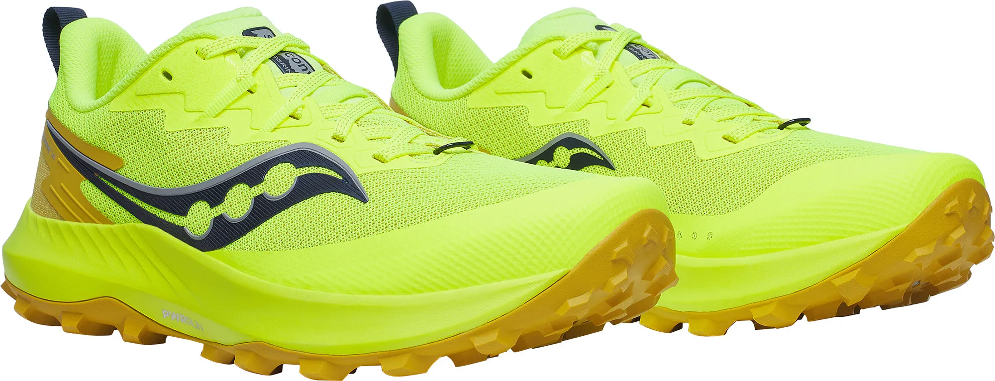 Chaussures de trail Saucony Peregrine 14 pour homme - Jaune