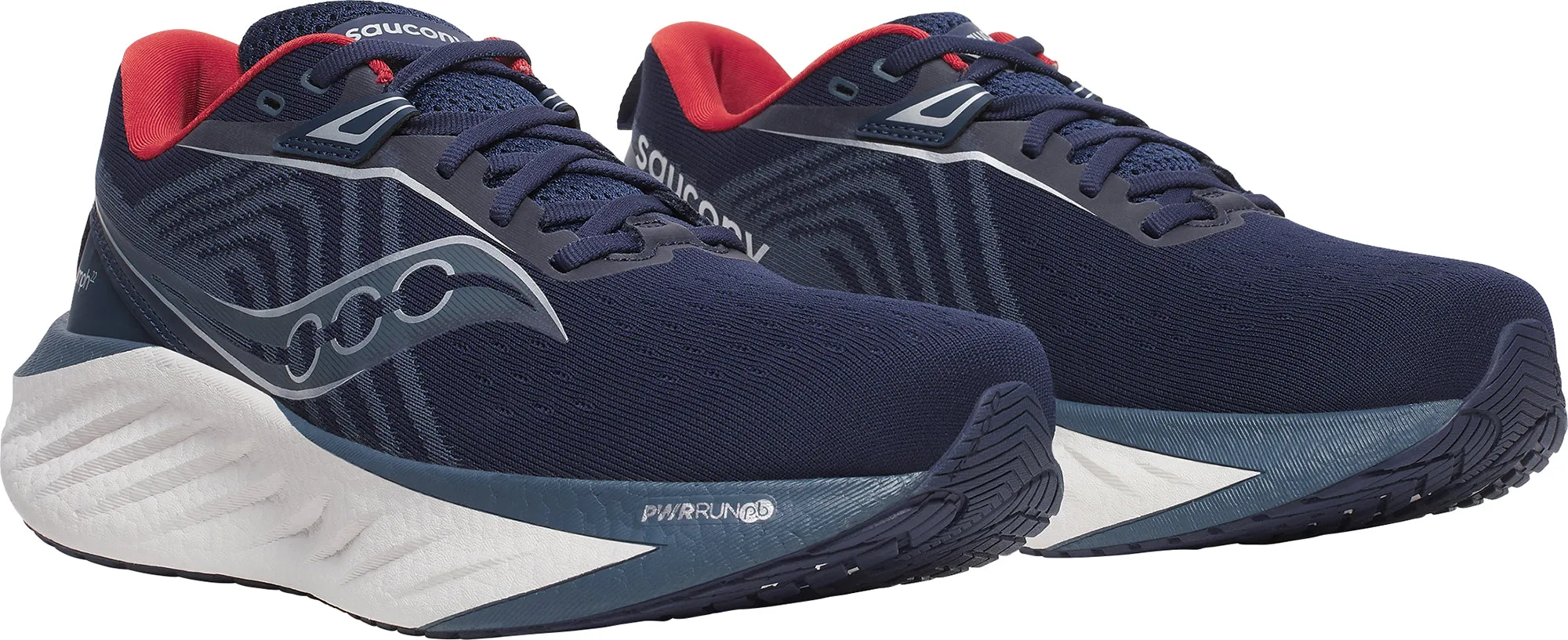 Chaussures de course Saucony Triumph 22 pour hommes - Bleu