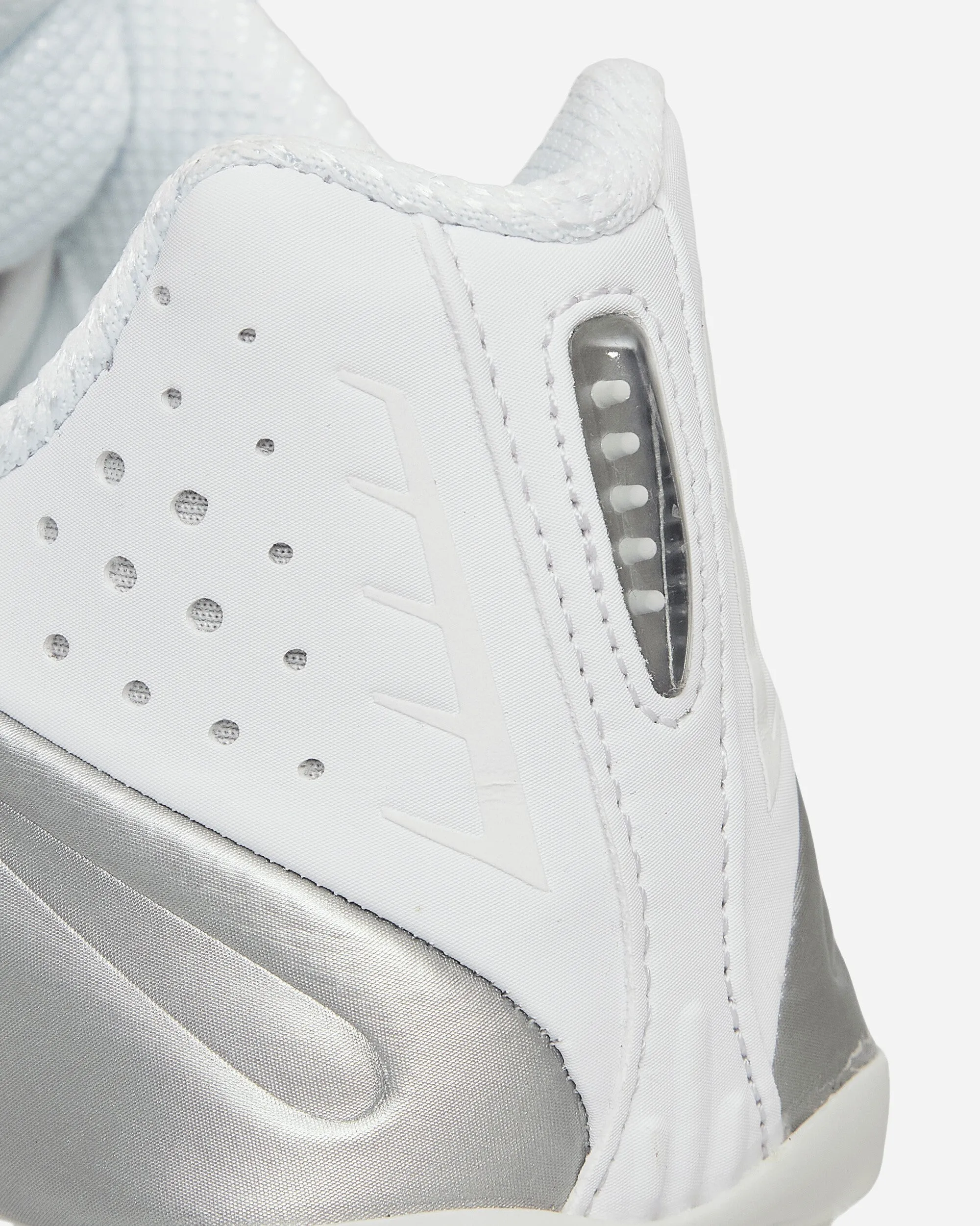 Shox R4 Sneakers Blanc / Argent Métallisé