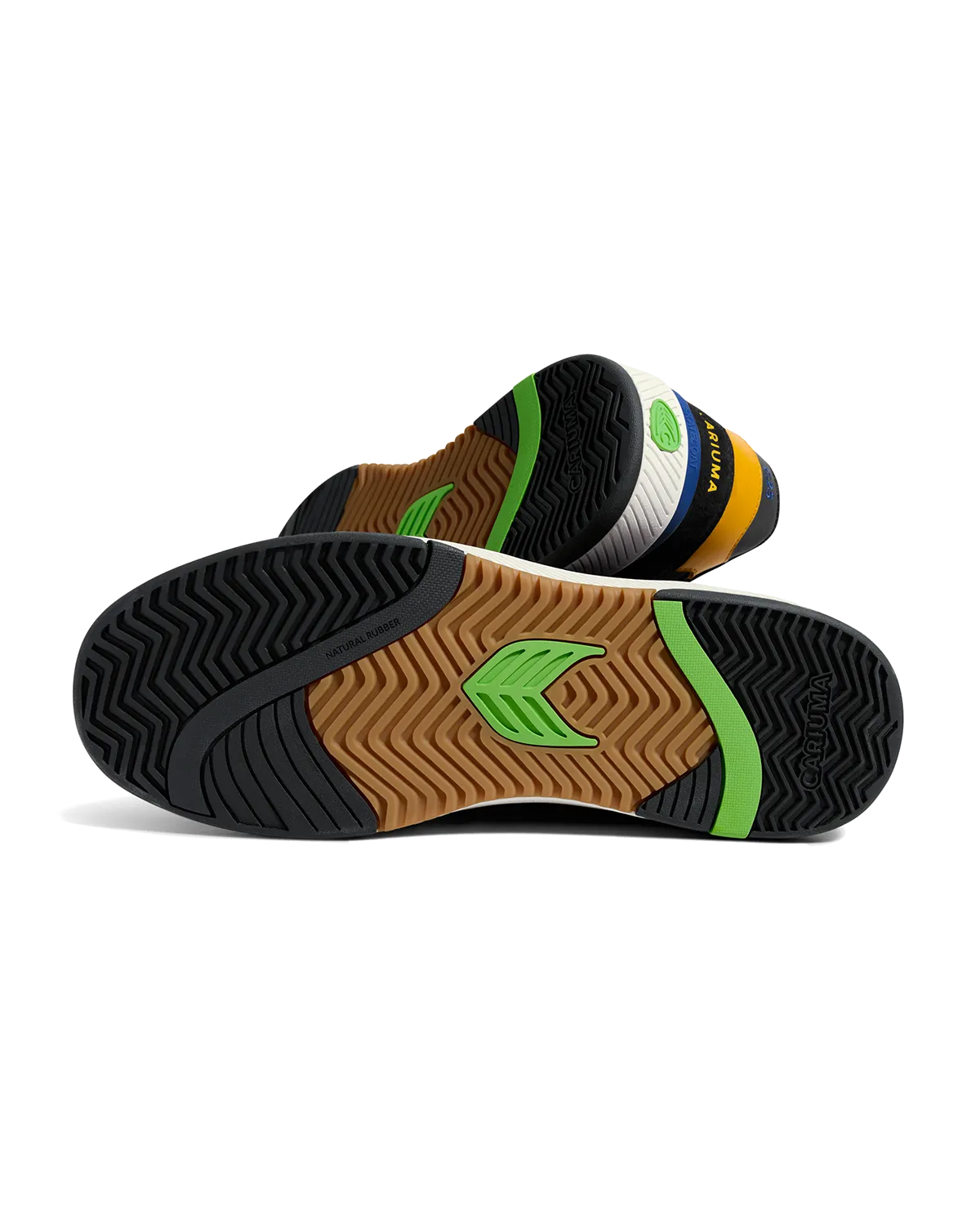 Chaussures Skategoat C25 en Noir, Jaune et Ivoire