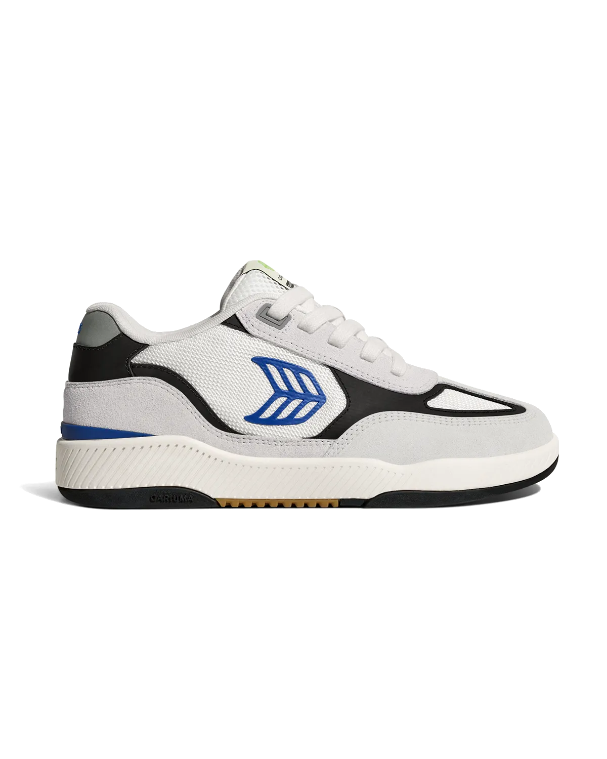 Chaussures Skategoat C25 en Blanc Fumé, Noir & Bleu