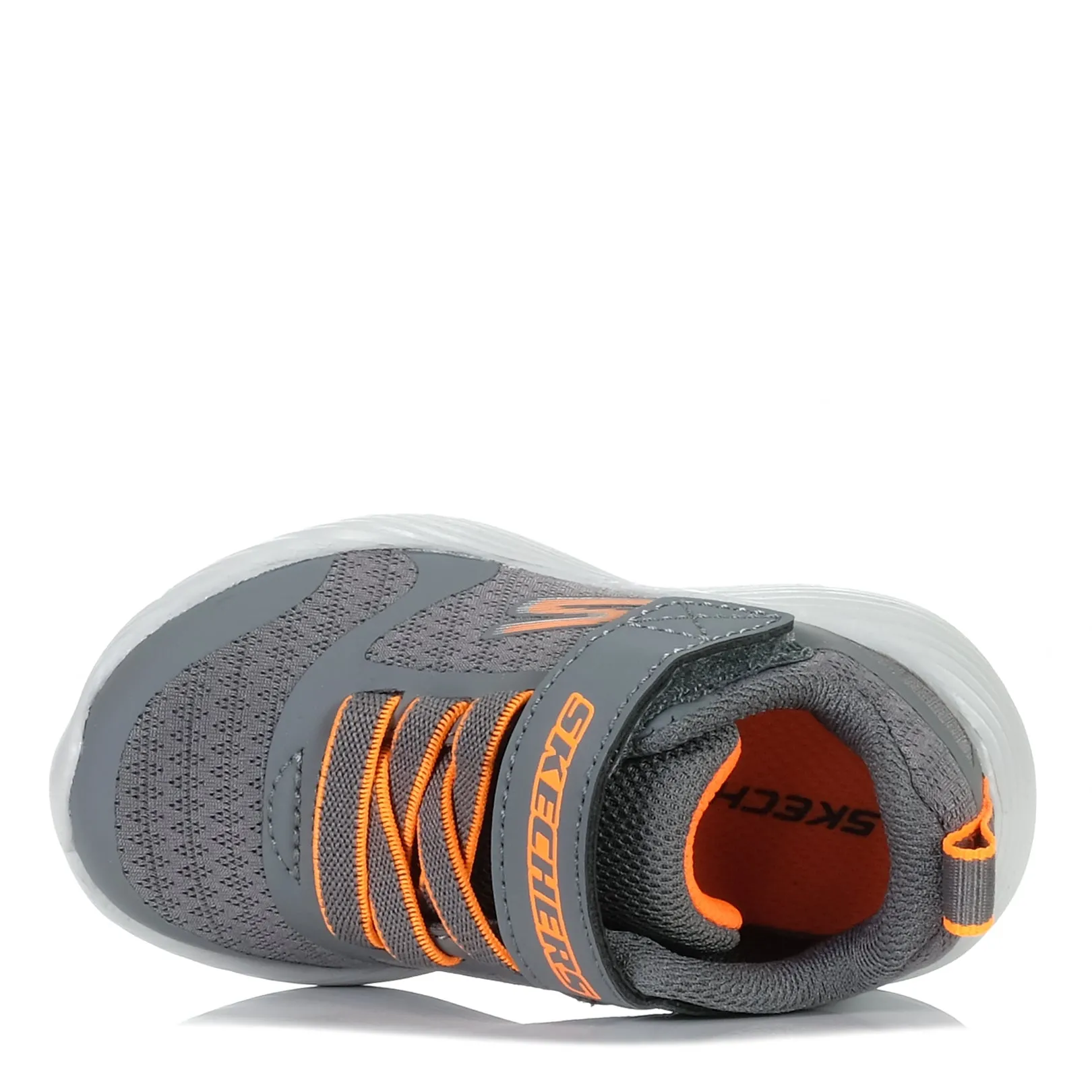Skechers Dyna-Lite - Chaussures Goltran 405096N Charbon/Orange_Skechers