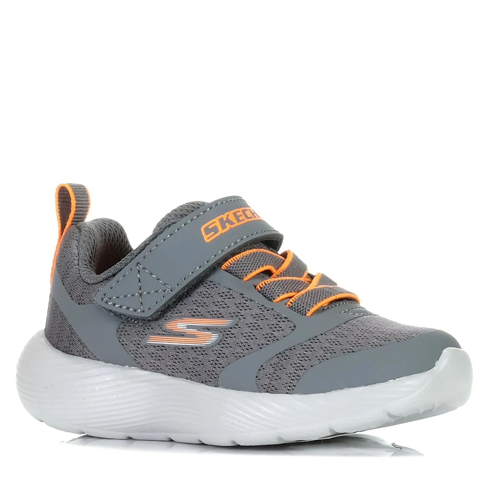 Skechers Dyna-Lite - Chaussures Goltran 405096N Charbon/Orange_Skechers