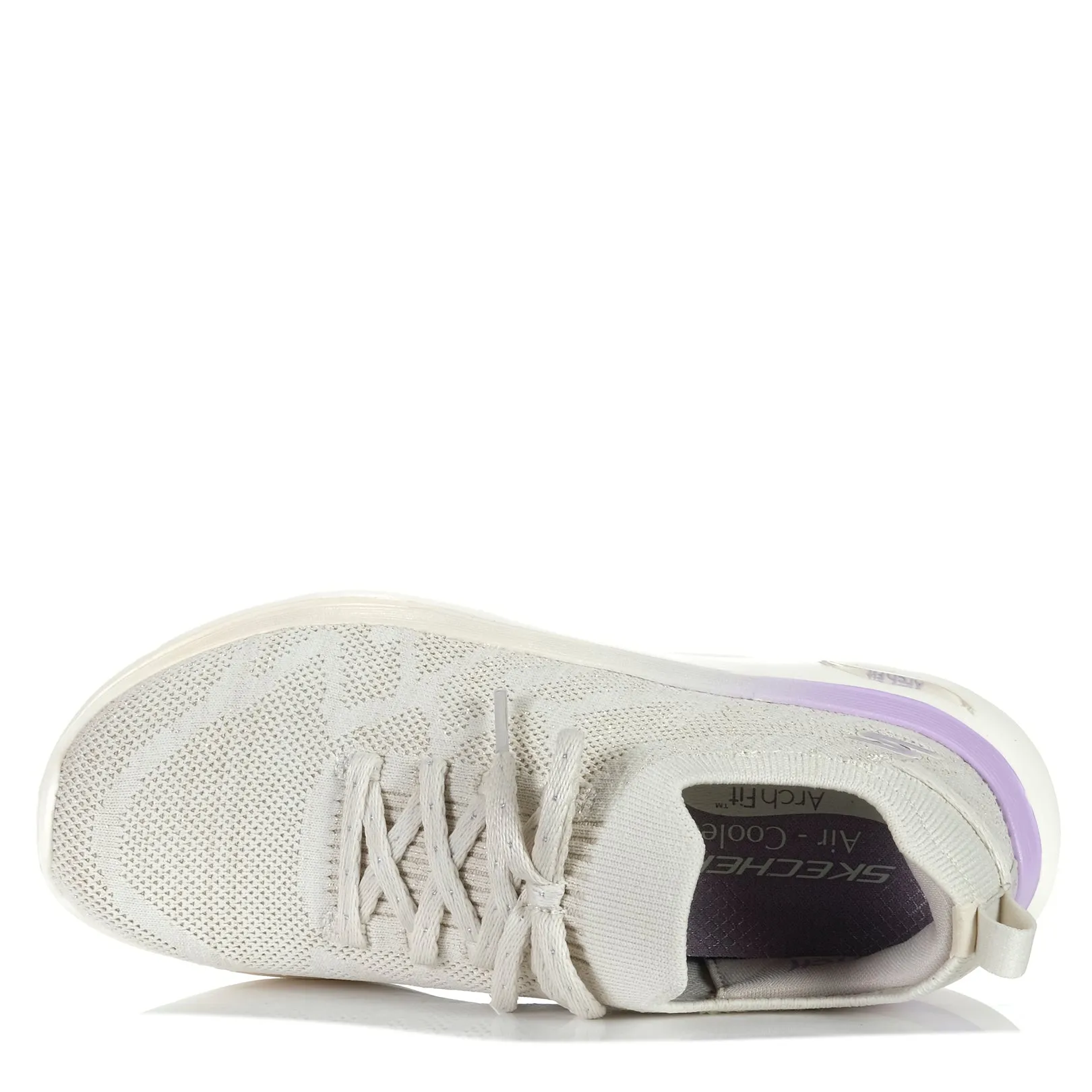Skechers GOwalk Arch Fit 2.0 - Chaussures Bel 125320 Naturel/Violet