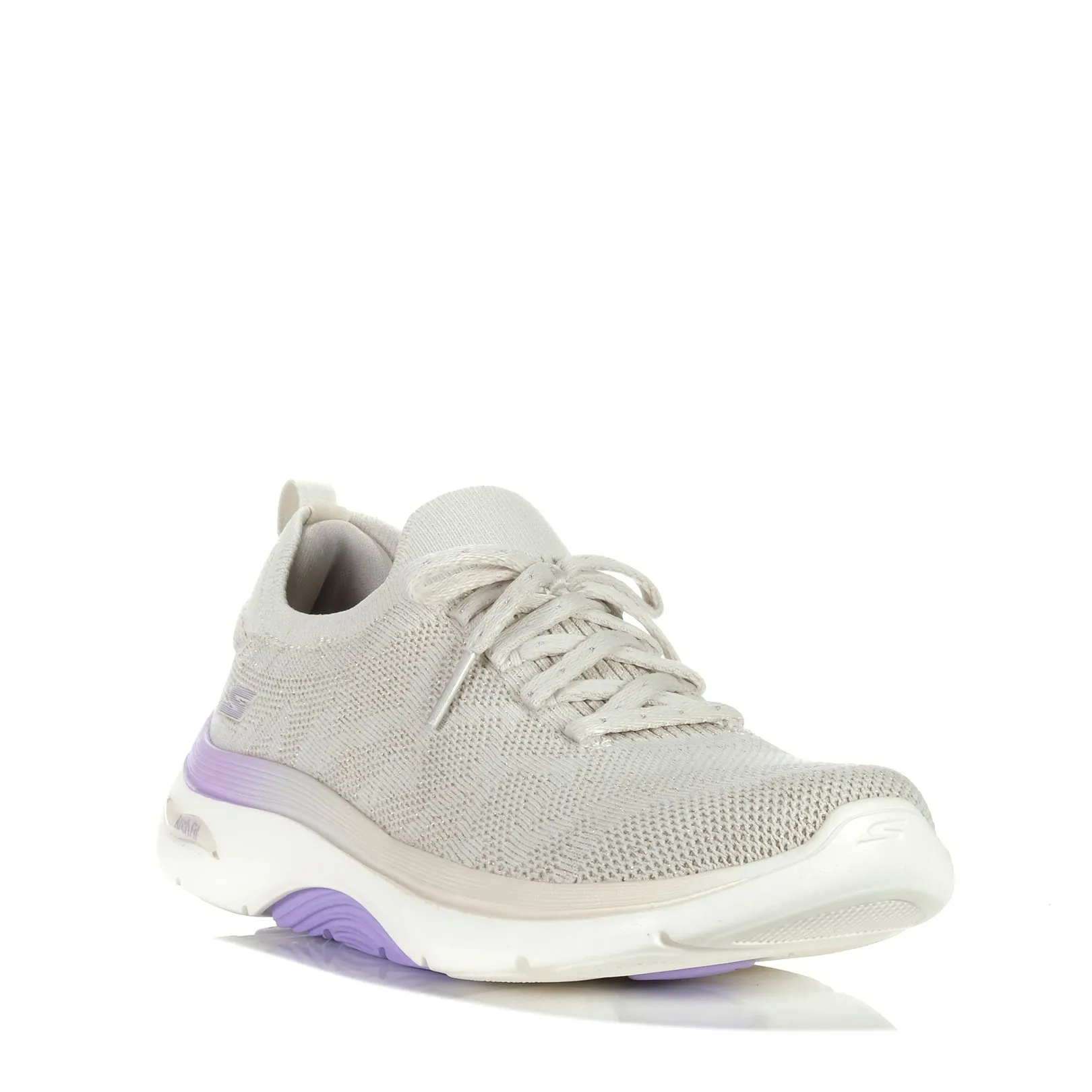 Skechers GOwalk Arch Fit 2.0 - Chaussures Bel 125320 Naturel/Violet