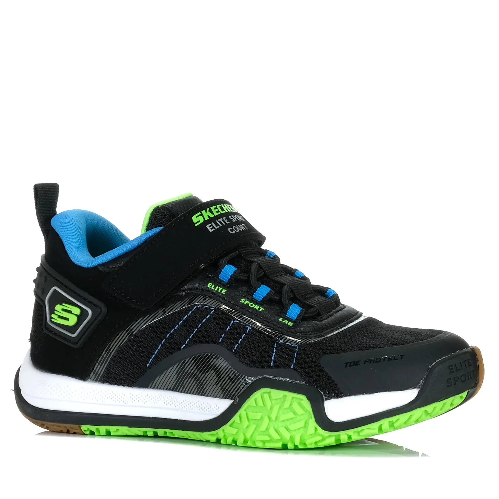 Skechers Kids' Skechers Elite Sport Court 403968L Chaussures Noir/Bleu_Skechers
