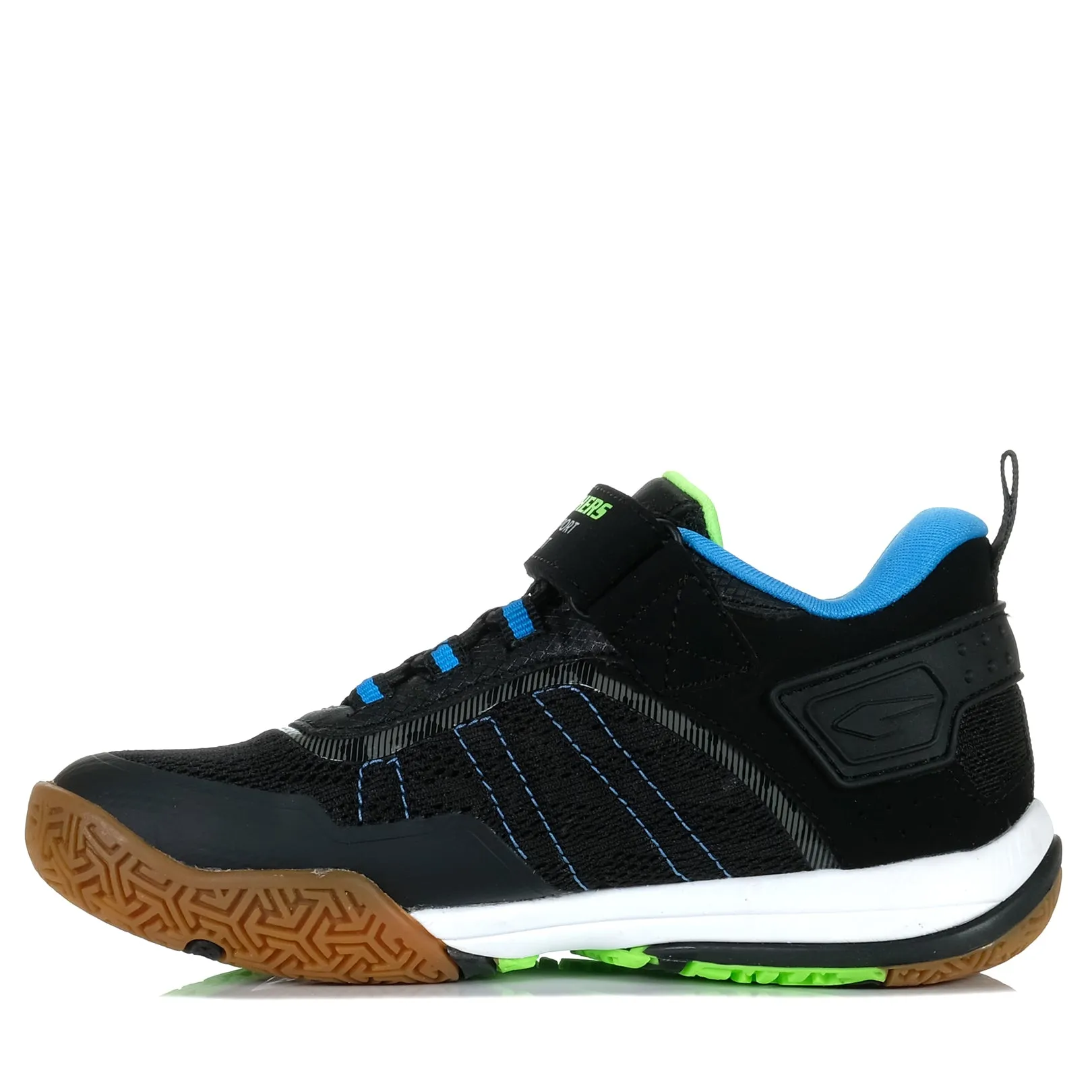 Skechers Kids' Skechers Elite Sport Court 403968L Chaussures Noir/Bleu_Skechers