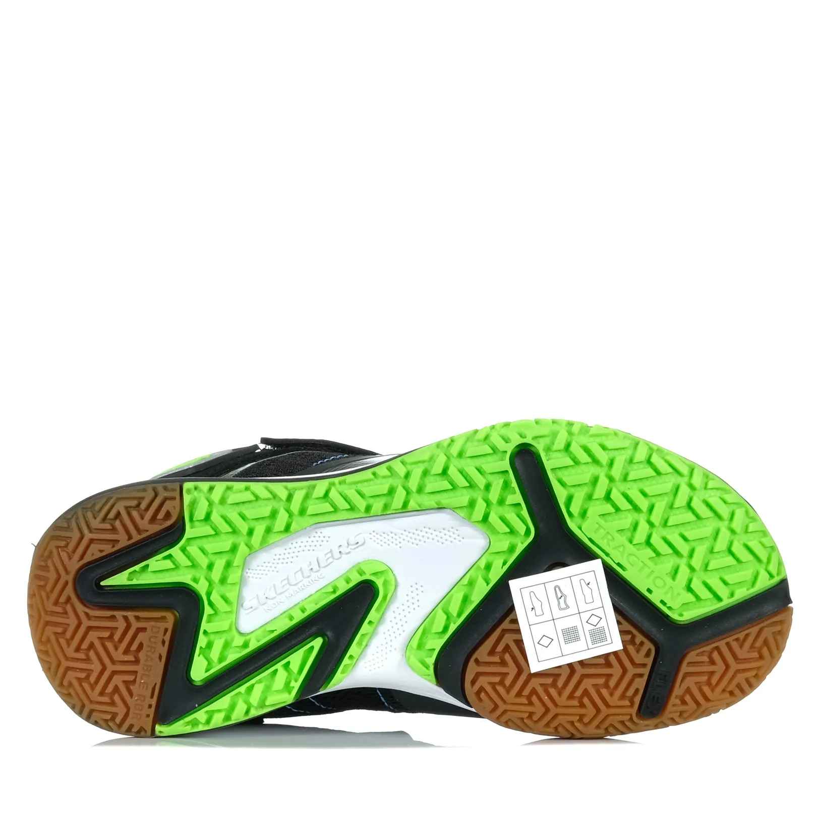 Skechers Kids' Skechers Elite Sport Court 403968L Chaussures Noir/Bleu_Skechers