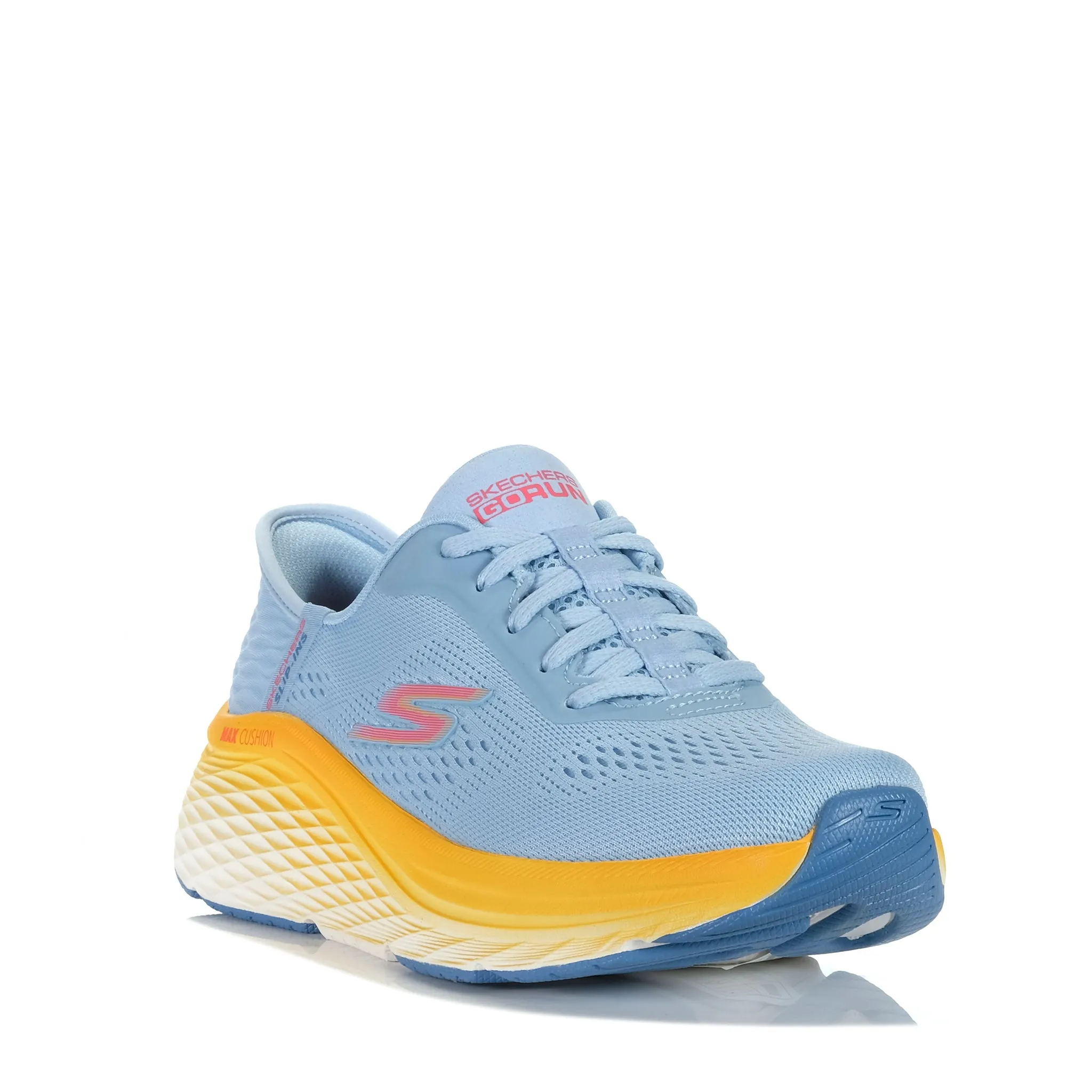Skechers Max Cushioning Elite 2.0 - Solace 129626 Chaussures Bleu/Orange_Skechers