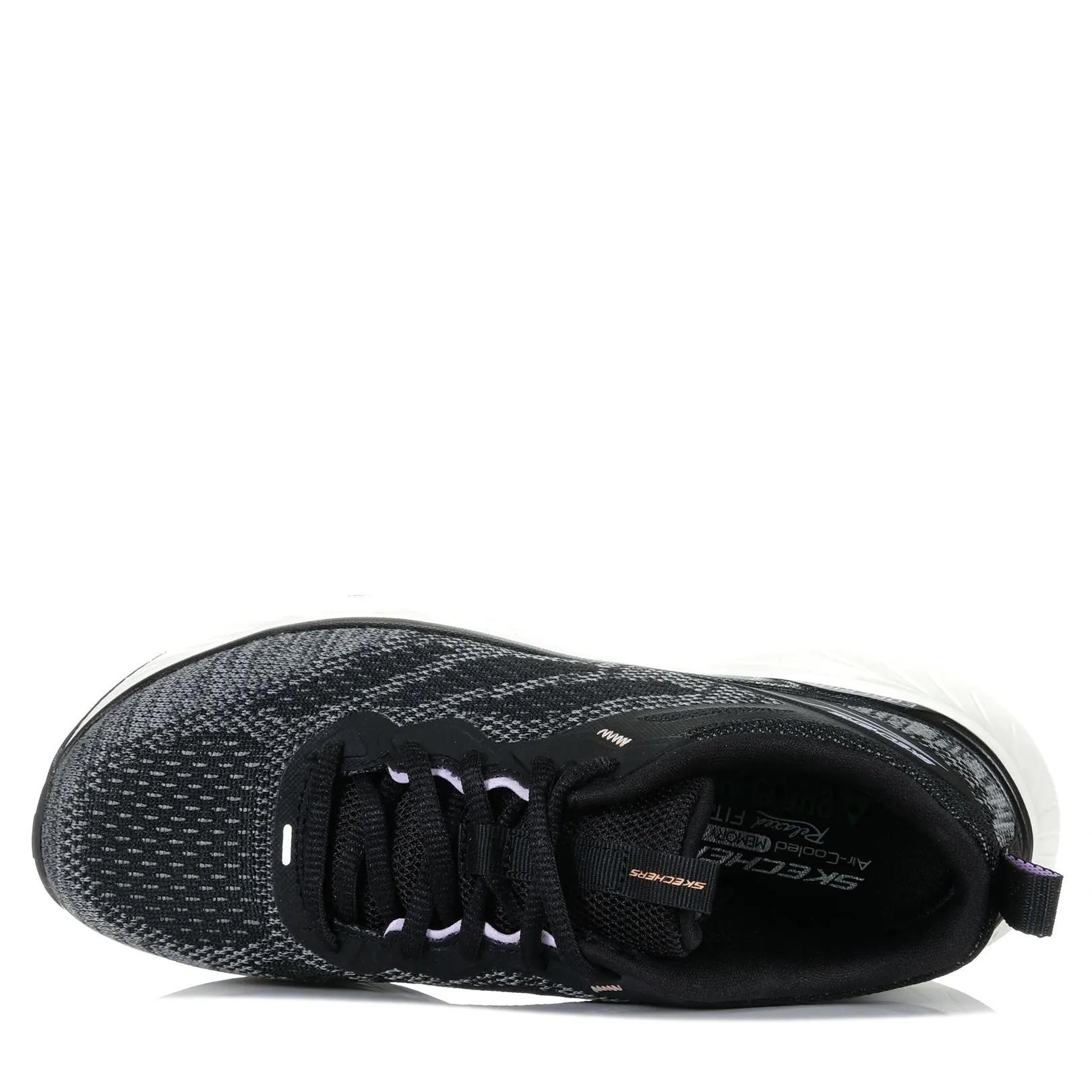 Skechers Relaxed Fit : Edgeride - Power Flow 150471 Chaussures Noir/Lavande_Skechers