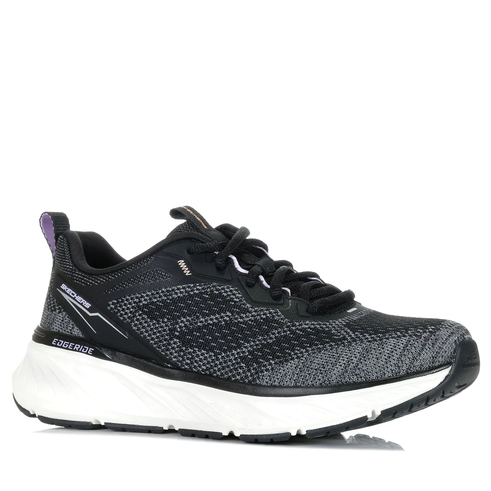 Skechers Relaxed Fit : Edgeride - Power Flow 150471 Chaussures Noir/Lavande_Skechers