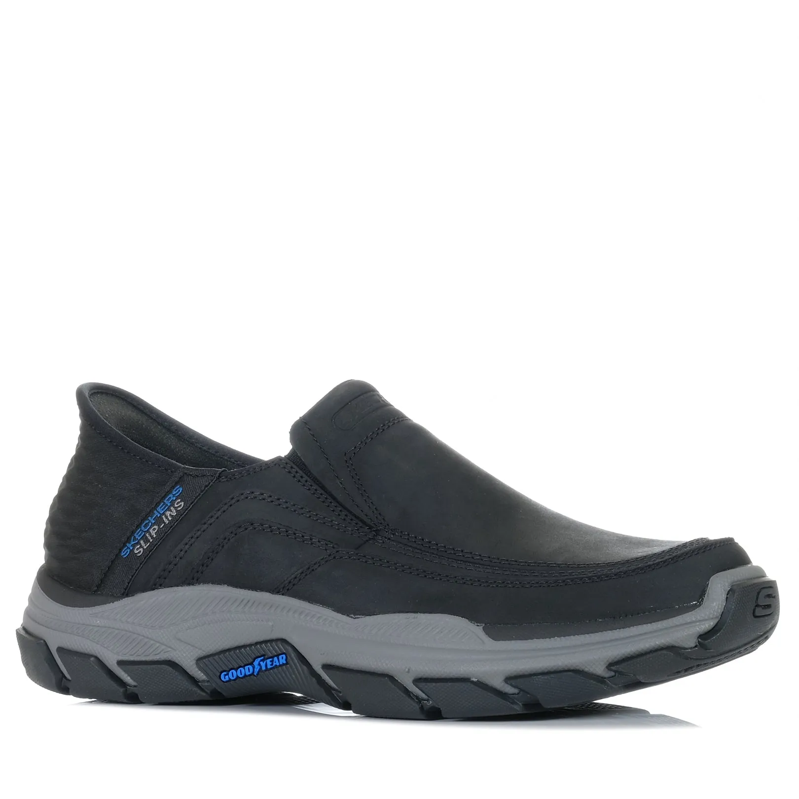 Skechers Slip-Ins Relaxed Fit : Respecté - Chaussures Elgin Noir_Skechers