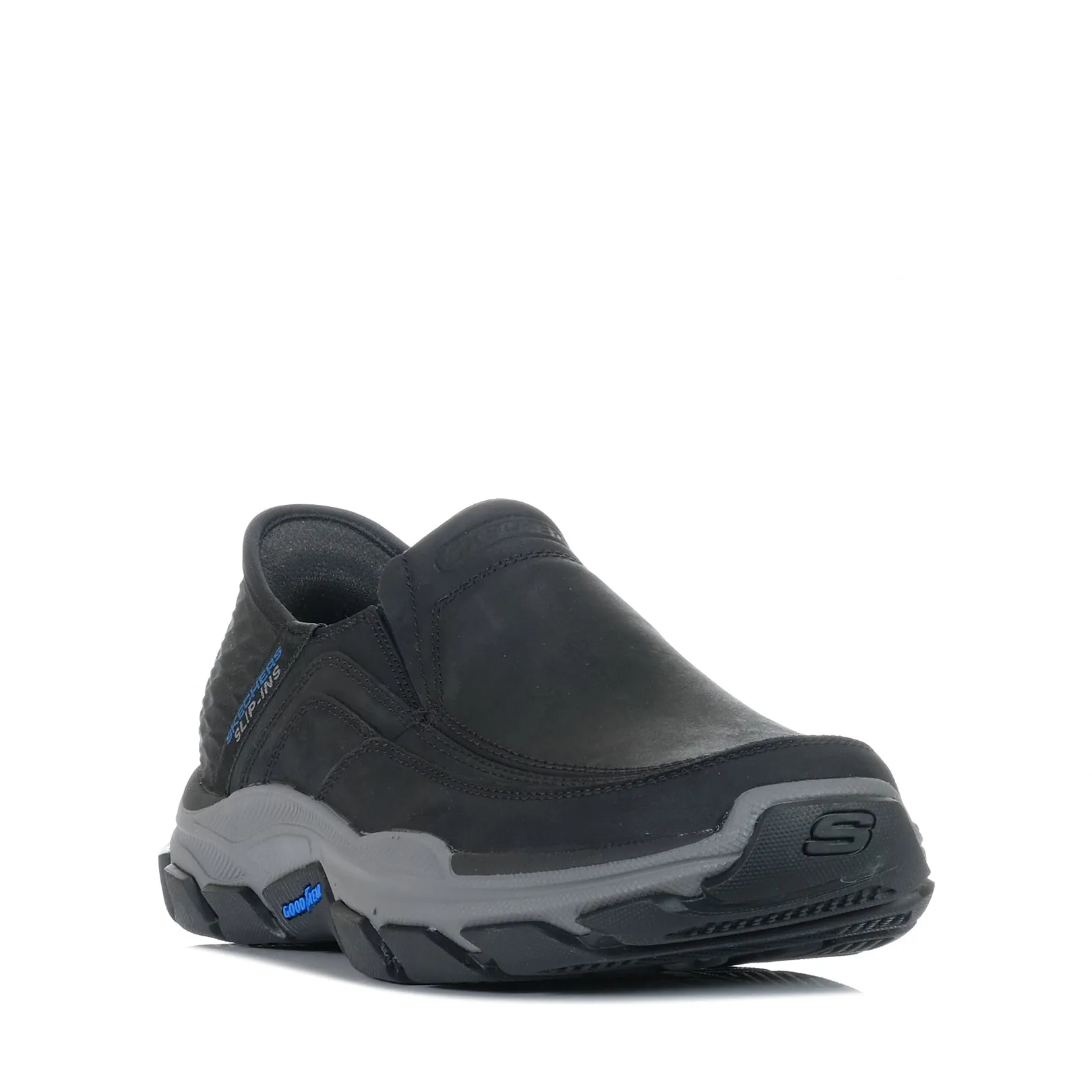 Skechers Slip-Ins Relaxed Fit : Respecté - Chaussures Elgin Noir_Skechers