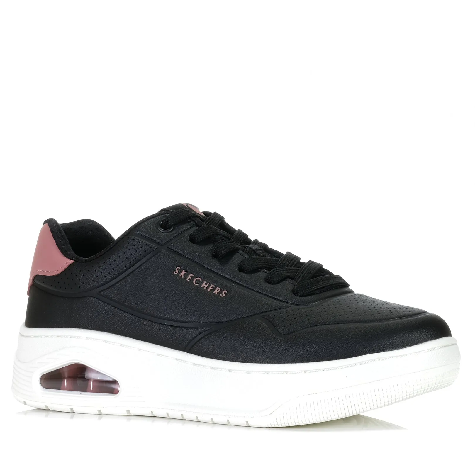 Skechers Uno Court - Pause Rapide 177705 Noir