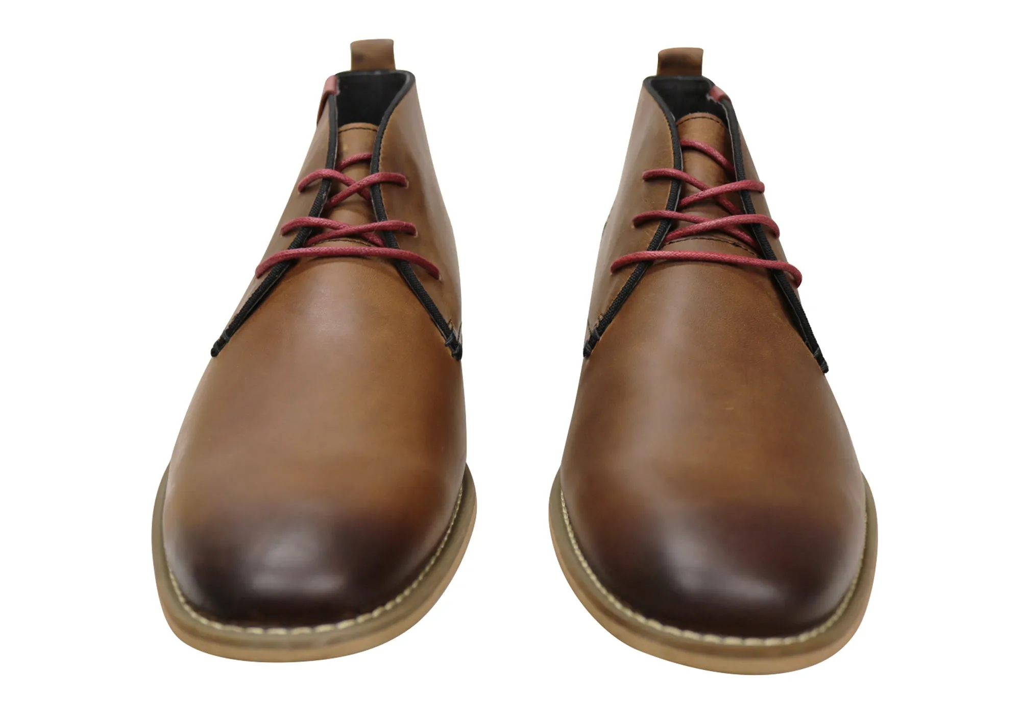 Bottes habillées en cuir à lacets pour hommes Slatters Nevada - Chaussures Slatters