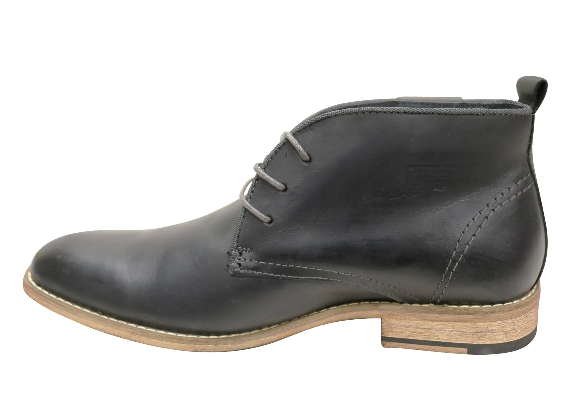 Bottes habillées en cuir à lacets pour hommes Slatters Nevada - Chaussures Slatters