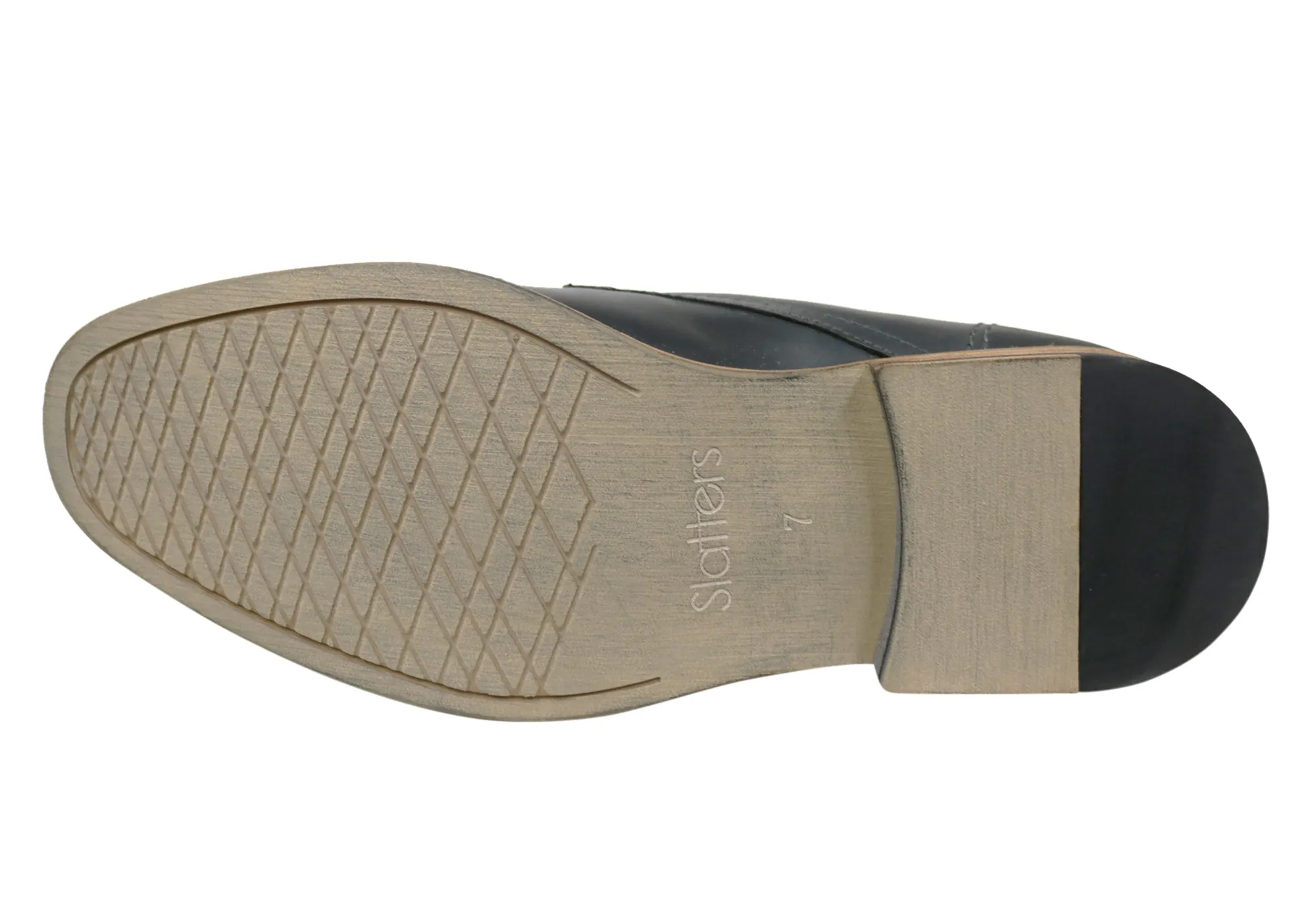 Bottes habillées en cuir à lacets pour hommes Slatters Nevada - Chaussures Slatters