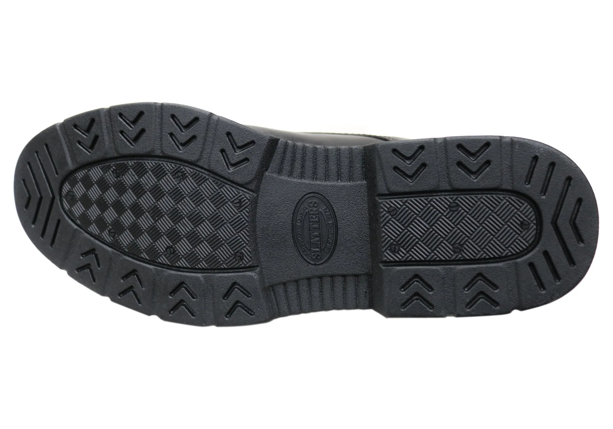 Chaussures habillées confortables en cuir à lacets pour hommes Slatters Trent - Chaussures Slatters