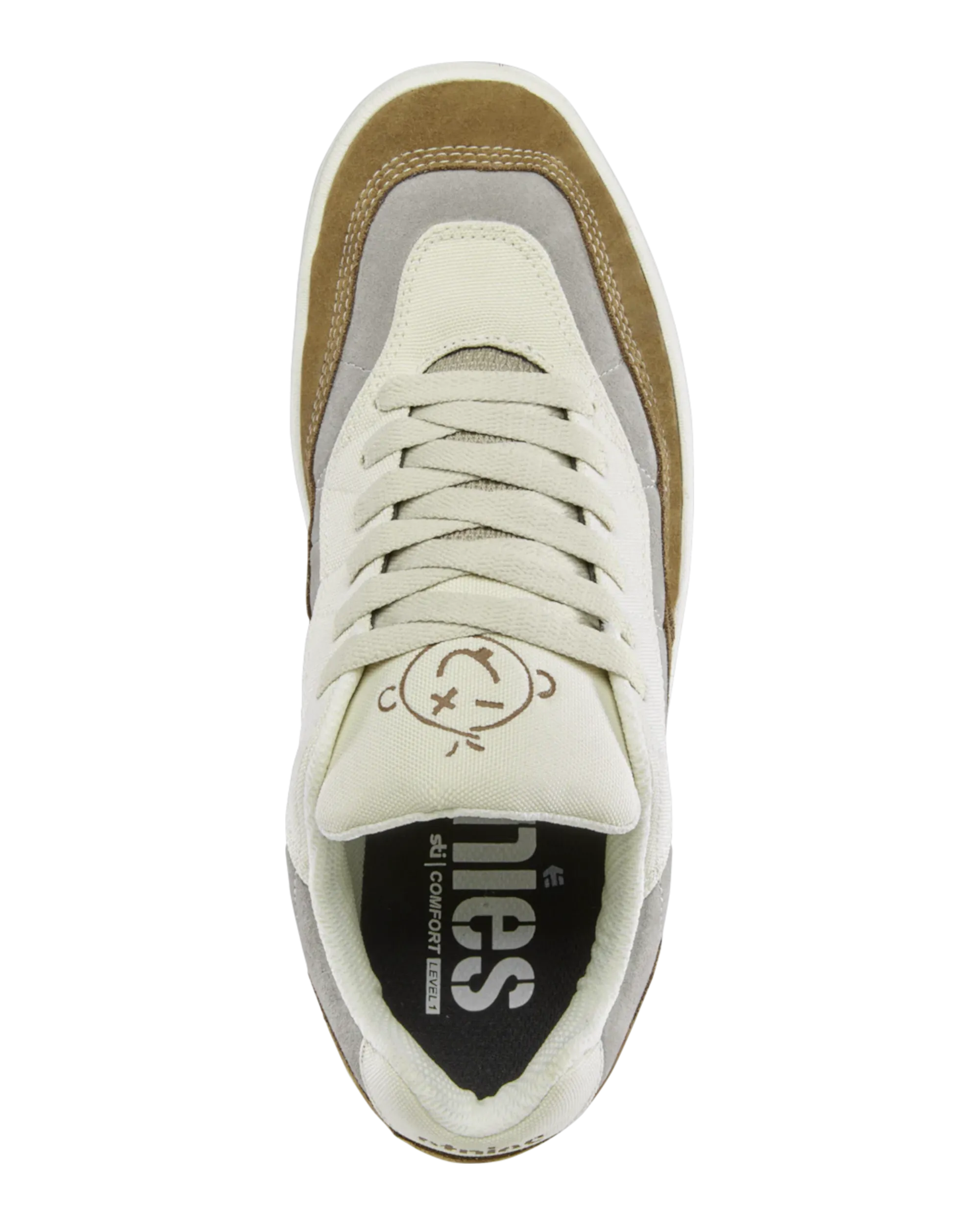 Chaussures Snake en Beige, Marron & Gris