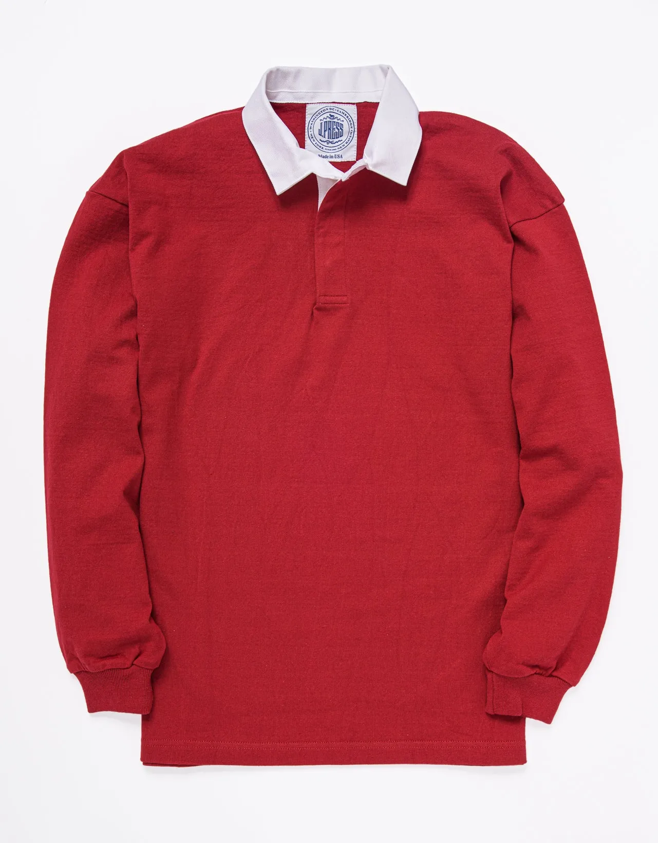 MAILLOT DE RUGBY UNI - ROUGE