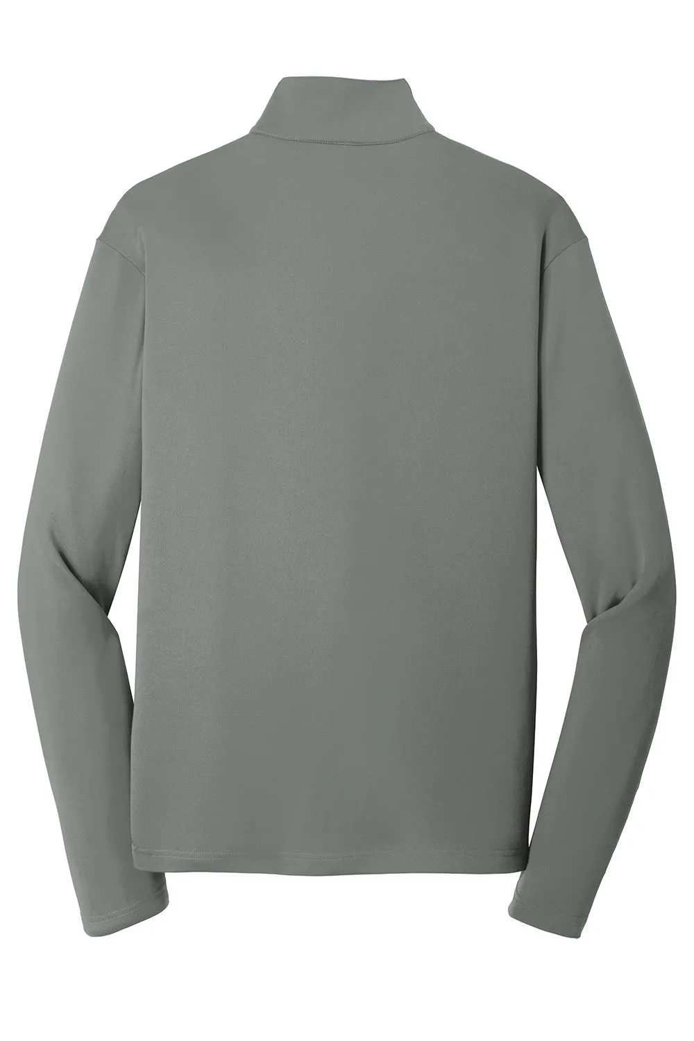 Sport-Tek Sweat-shirt Homme Compétiteur à Évacuation d'Humidité 1/4 Zip - Gris Béton
