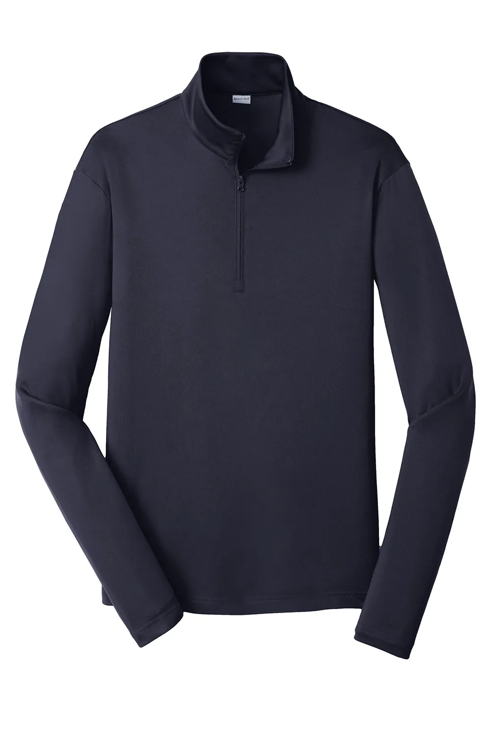 Sport-Tek Sweat-shirt à 1/4 de zip pour homme évacuant l'humidité Competitor - Bleu marine véritable