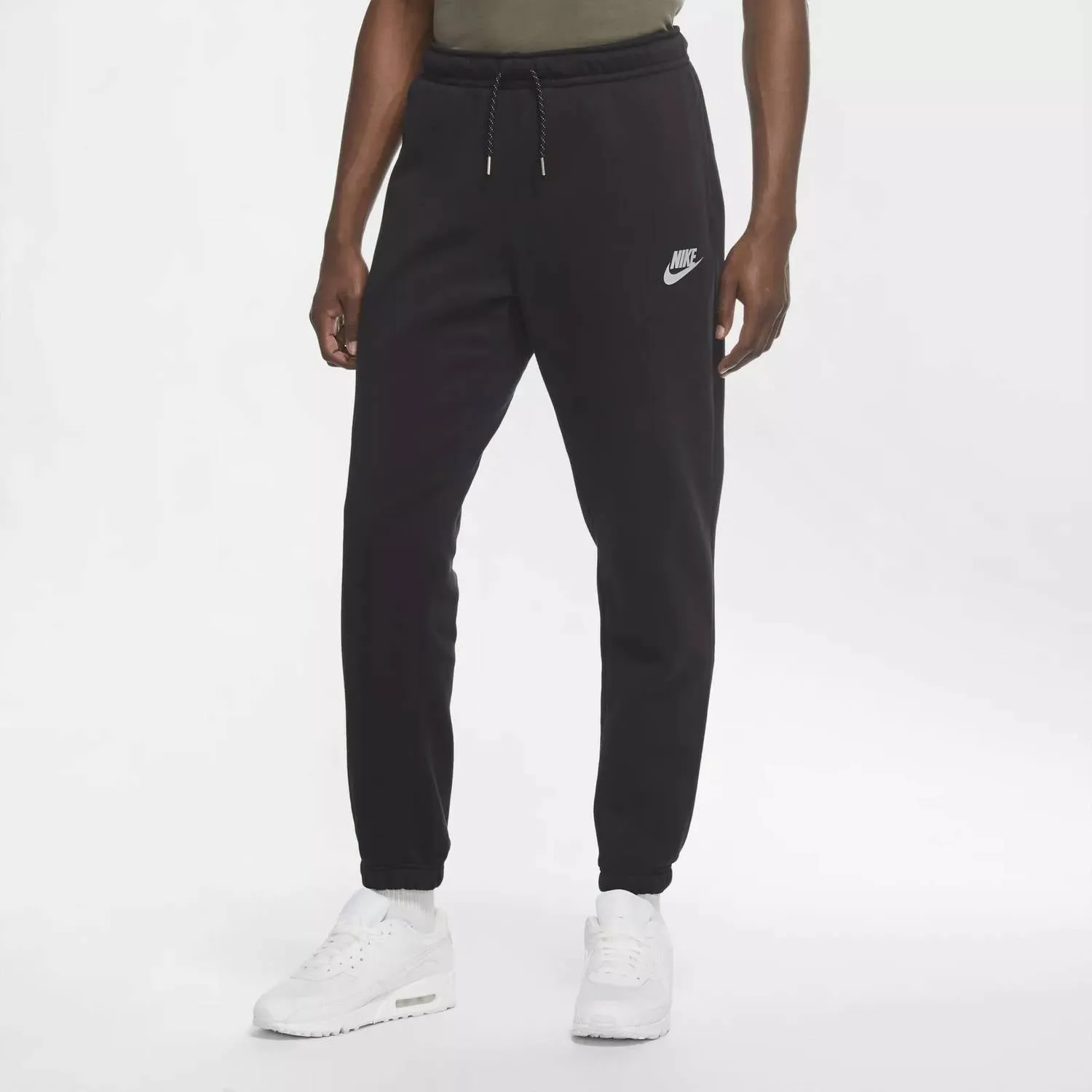 Survêtement Club Fleece à jambes évasées en noir
