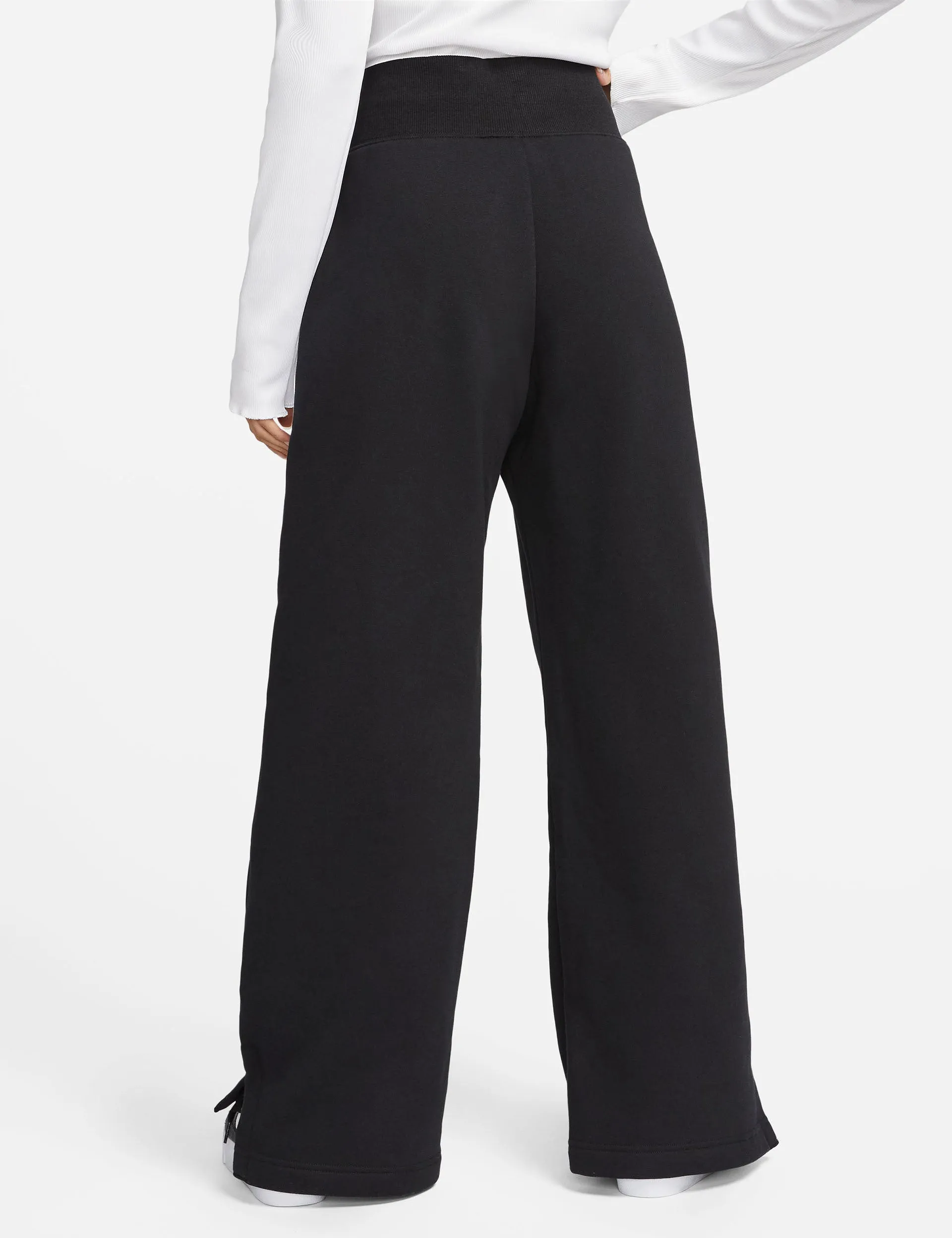 Pantalon de survêtement en polaire Phoenix Sportswear - Noir/Blanc