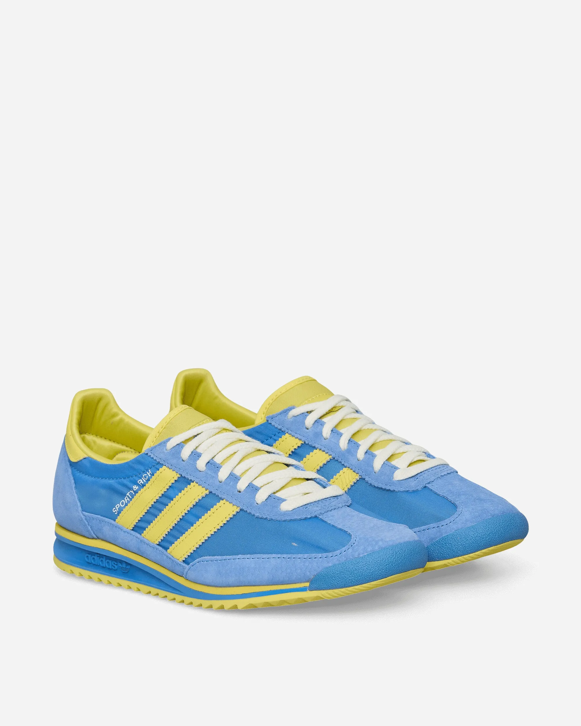 Sporty & Rich SL72 Sneakers Bleu Réel / Jaune Clair