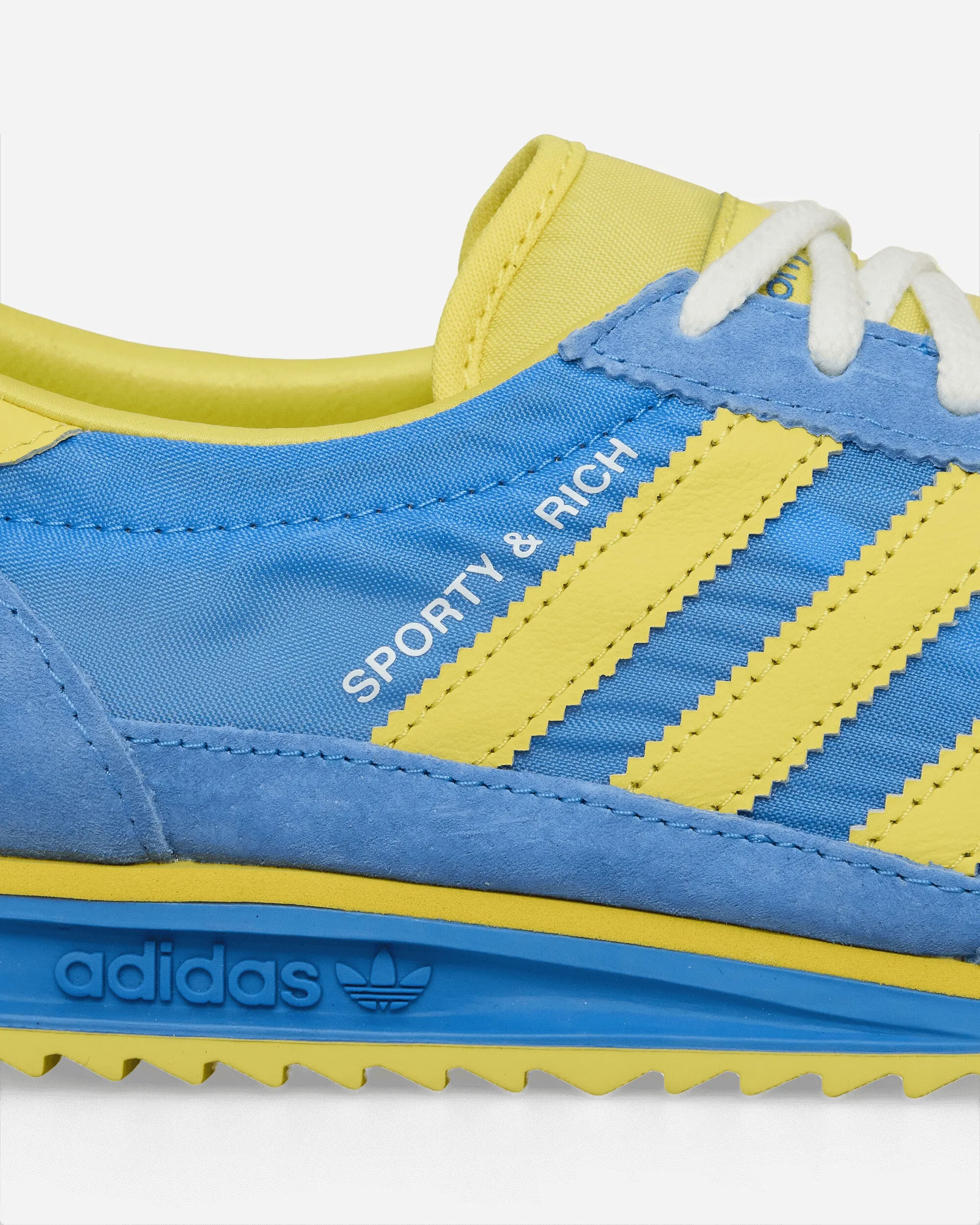 Sporty & Rich SL72 Sneakers Bleu Réel / Jaune Clair