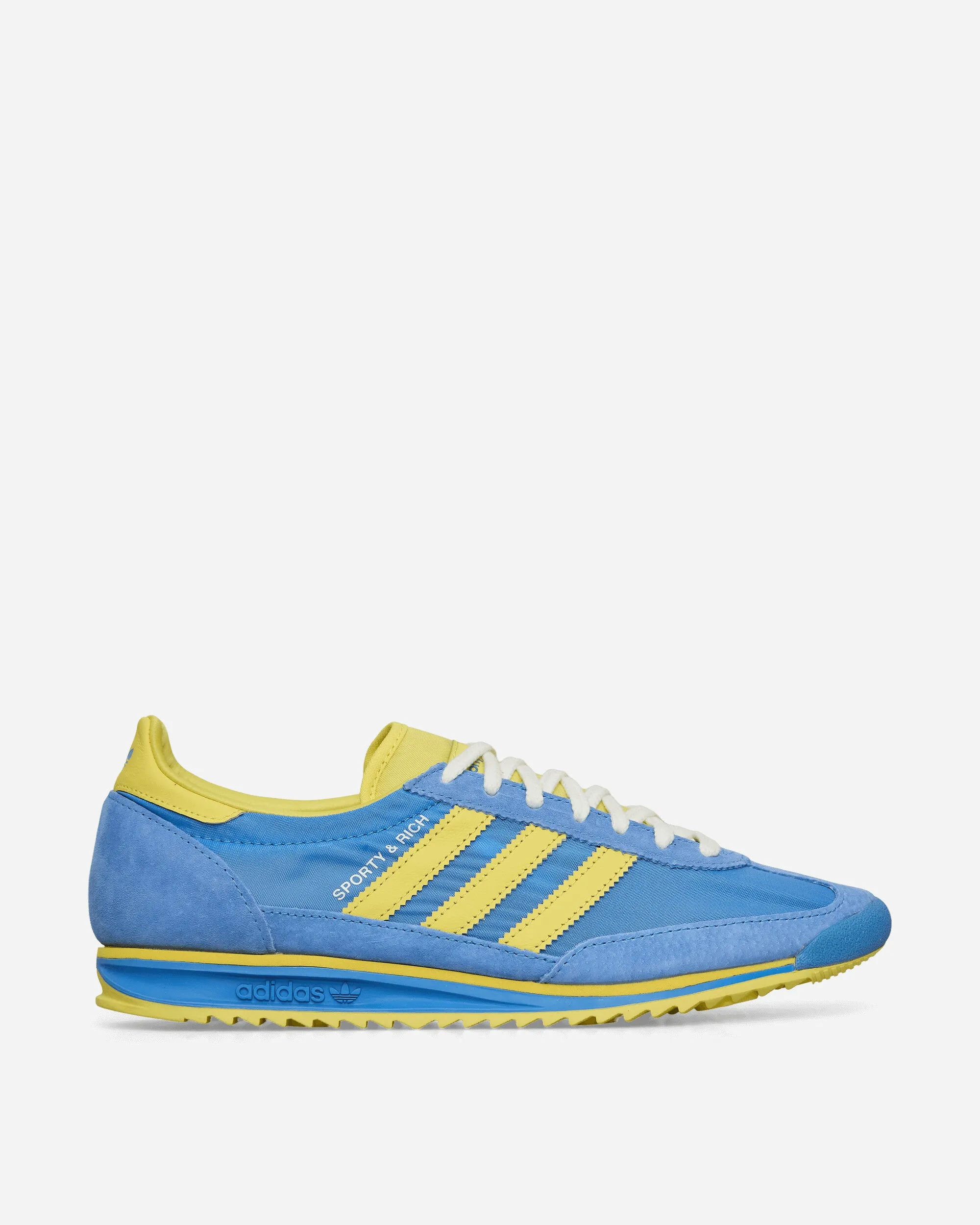 Sporty & Rich SL72 Sneakers Bleu Réel / Jaune Clair