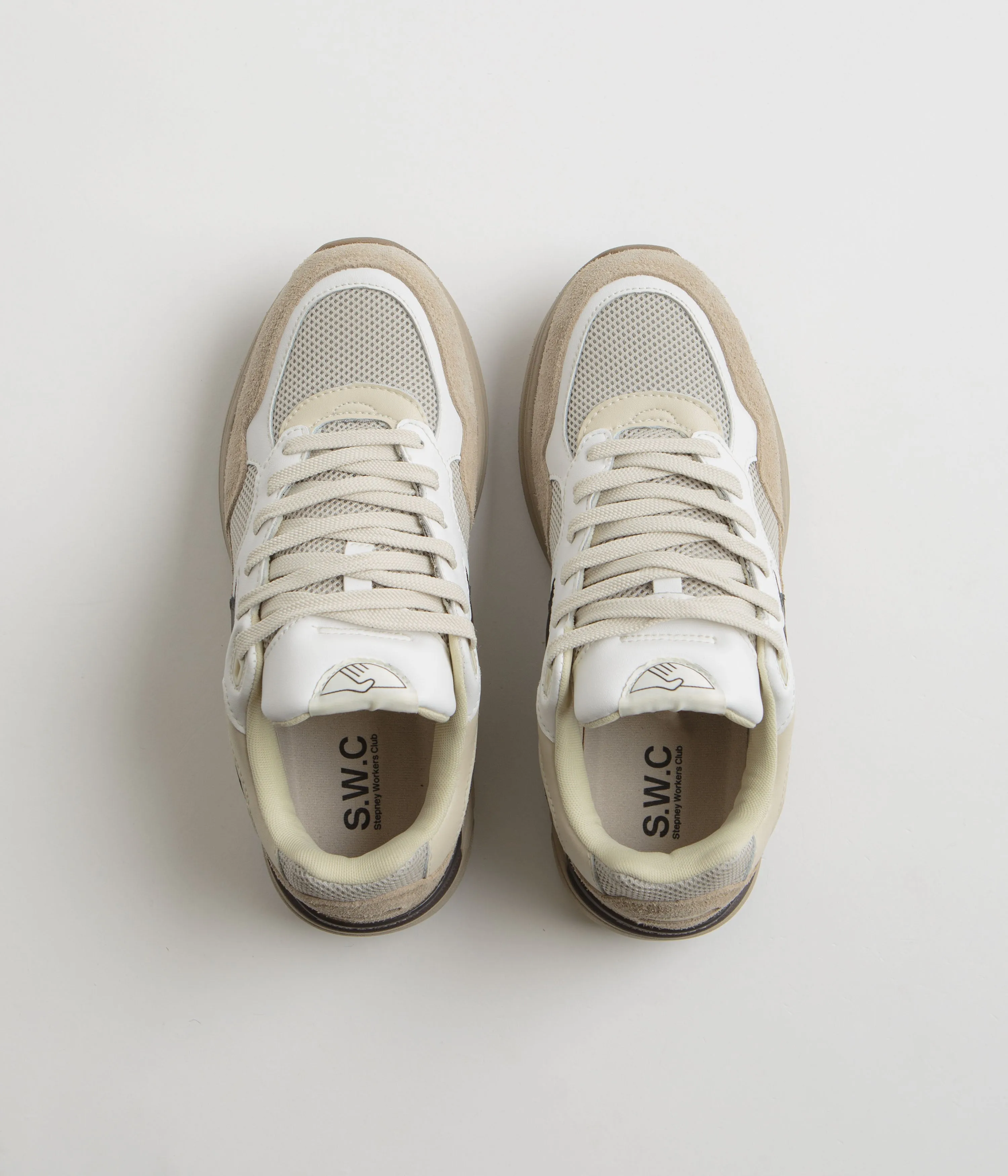 Chaussures Stepney Workers Club Amiel S-Strike Geo-Fusion - Hiver / Blanc Chaussures Stepney Workers Club